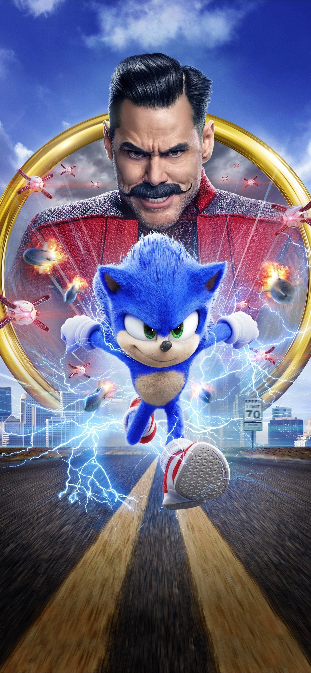 1250x2690 sonic the hedgehog movie 8k iPhone X Wallpaper Free Download, Phone