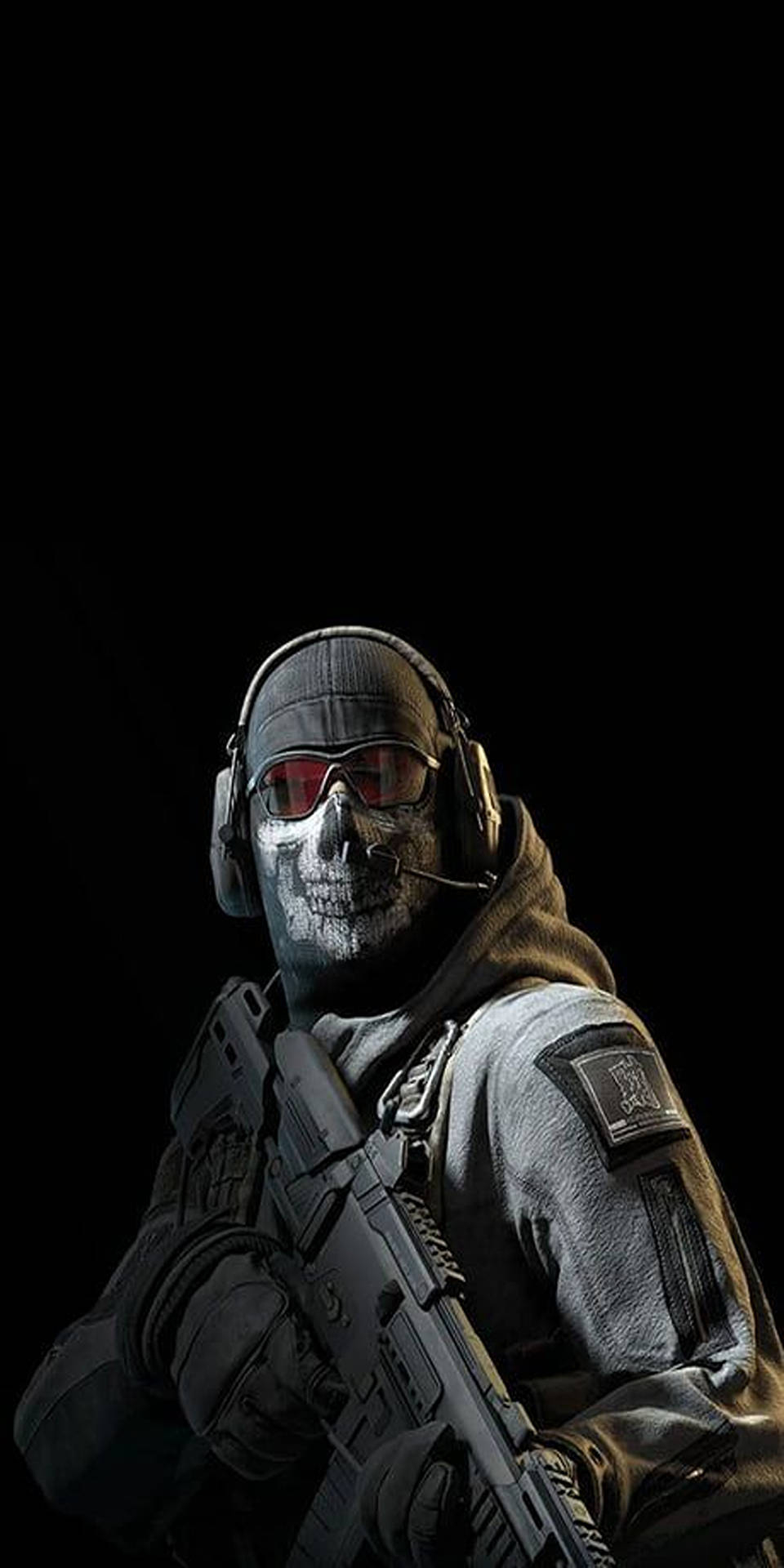 960x1920 Download Call Of Duty Phone Skull Mask Ghost Wallpaper, Phone