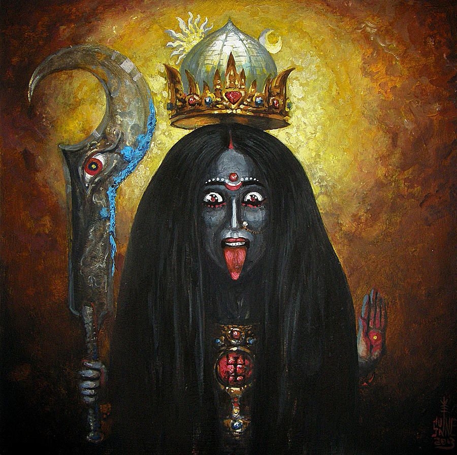 900x900 Maa Kali paintings, Desktop