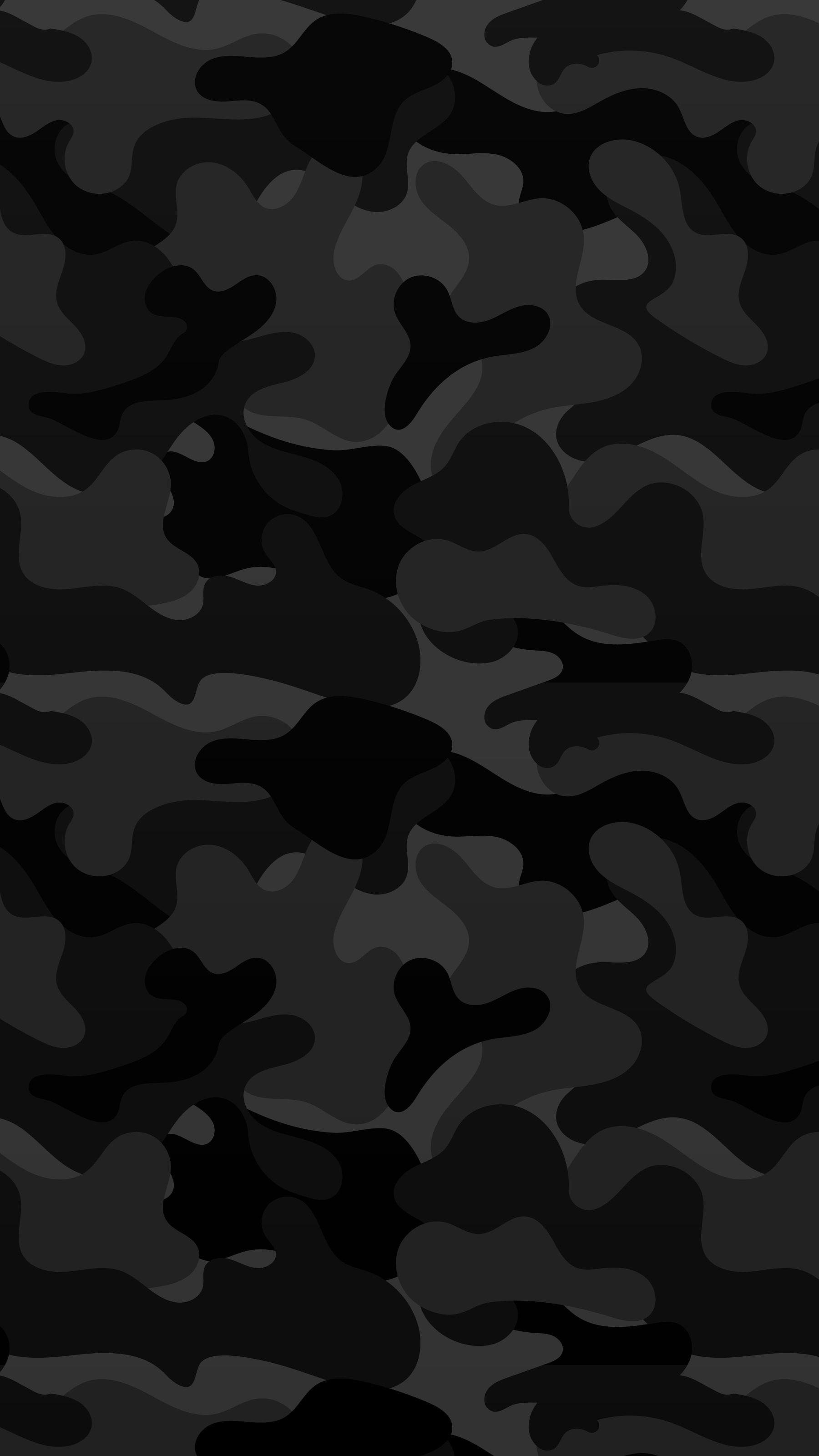 1800x3200 Black Commando camouflage iPhone Wallpaper. black camouflag, Phone