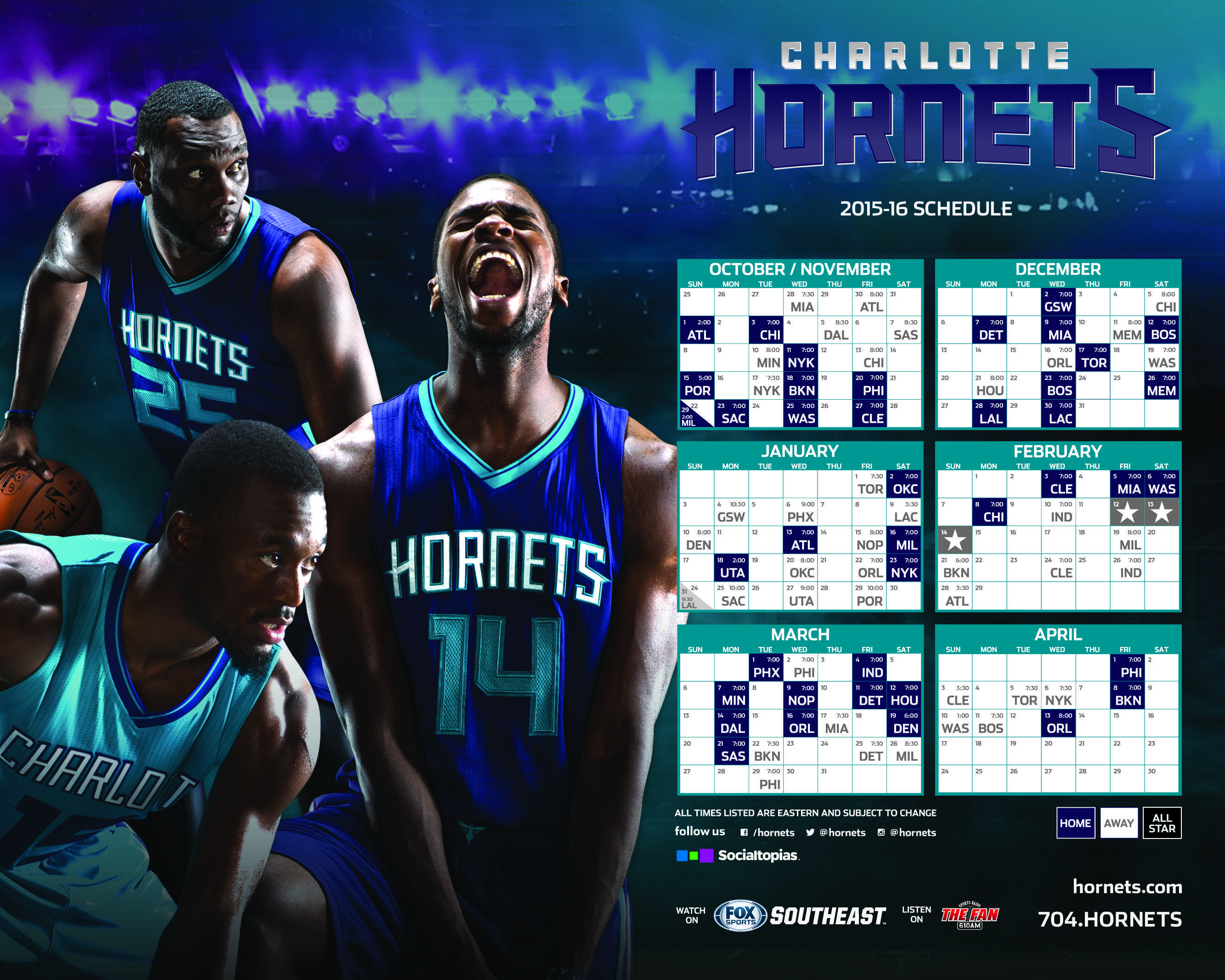 2670x2140 Hornets Announce 2015 16 Regular Season Schedule, Desktop