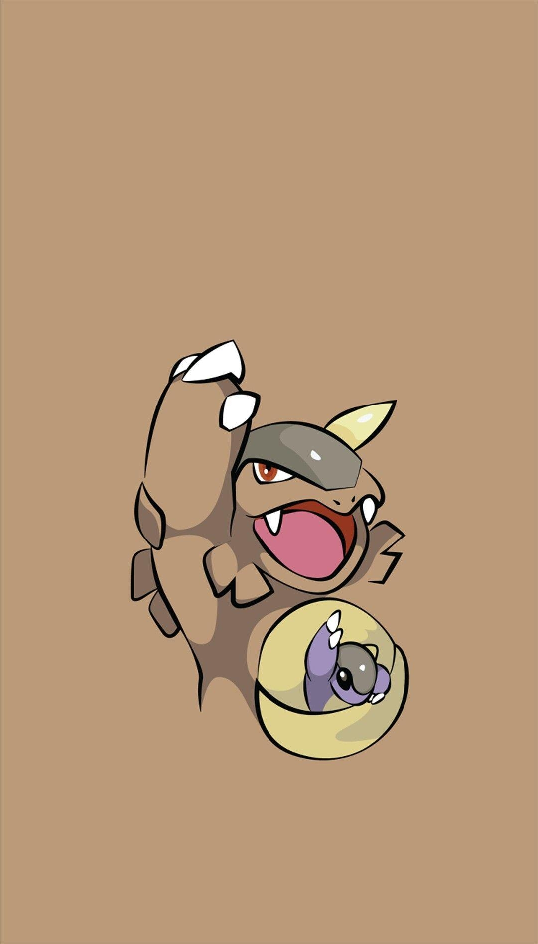 1080x1900 Kangaskhan wallpaper ❤. Pokémon. Wallpaper, Pokémon, Phone