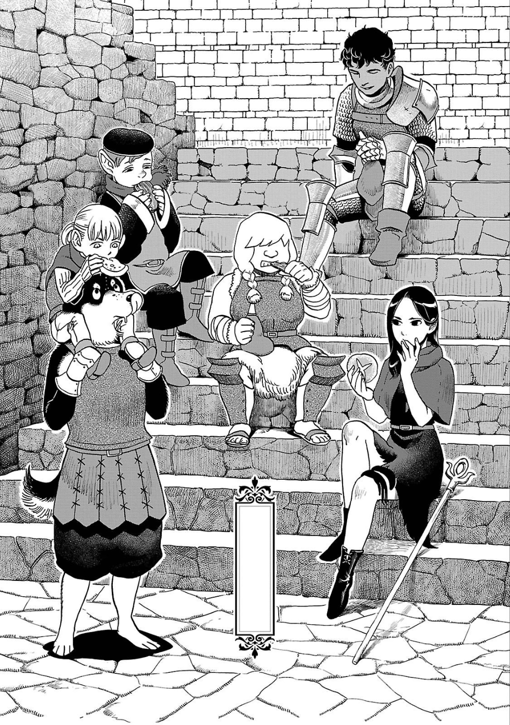 1000x1420 Chapter 15. Delicious in Dungeon, Phone