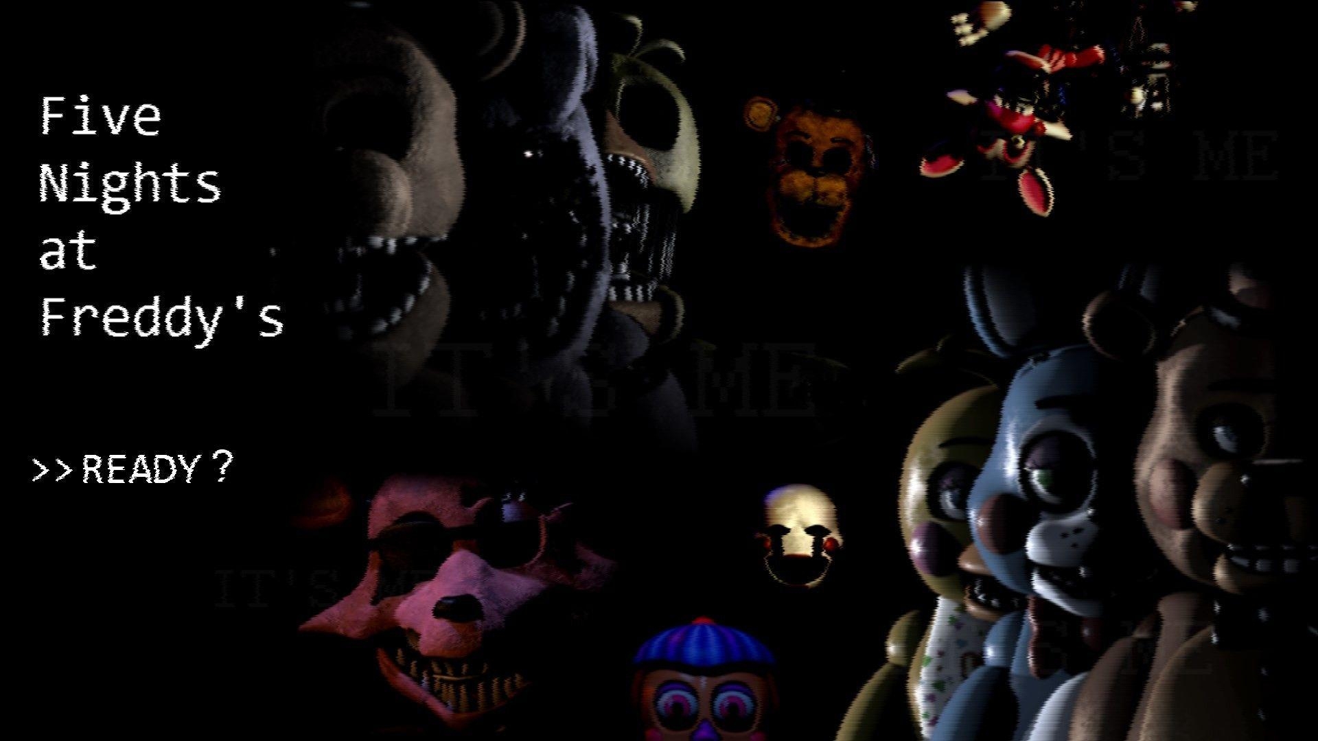 1920x1080 Wallpaper Five Nights at Freddys, Desktop