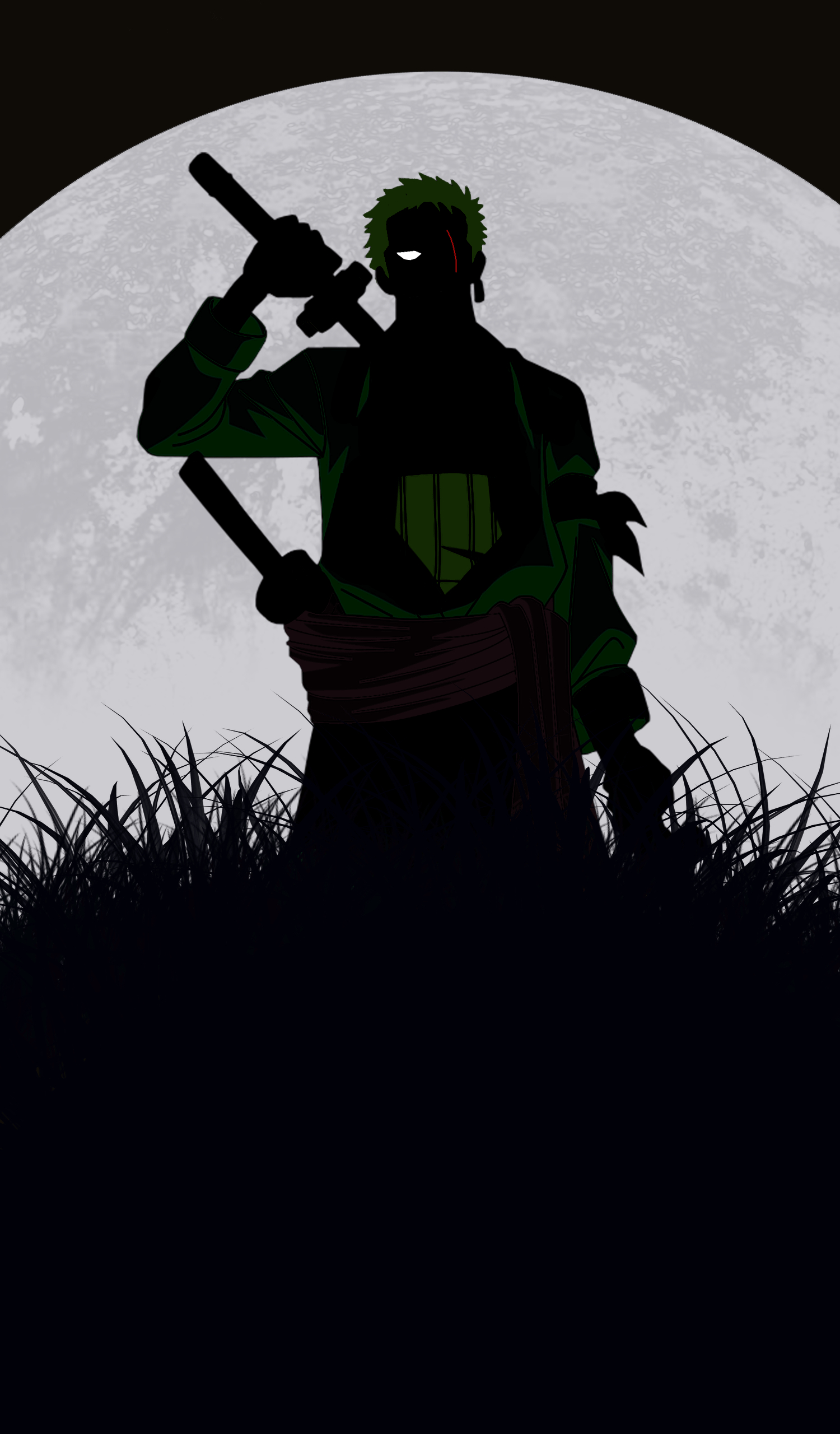 1500x2560 Here is a better version of my Zoro Wallpaper. Is it good enough, Phone