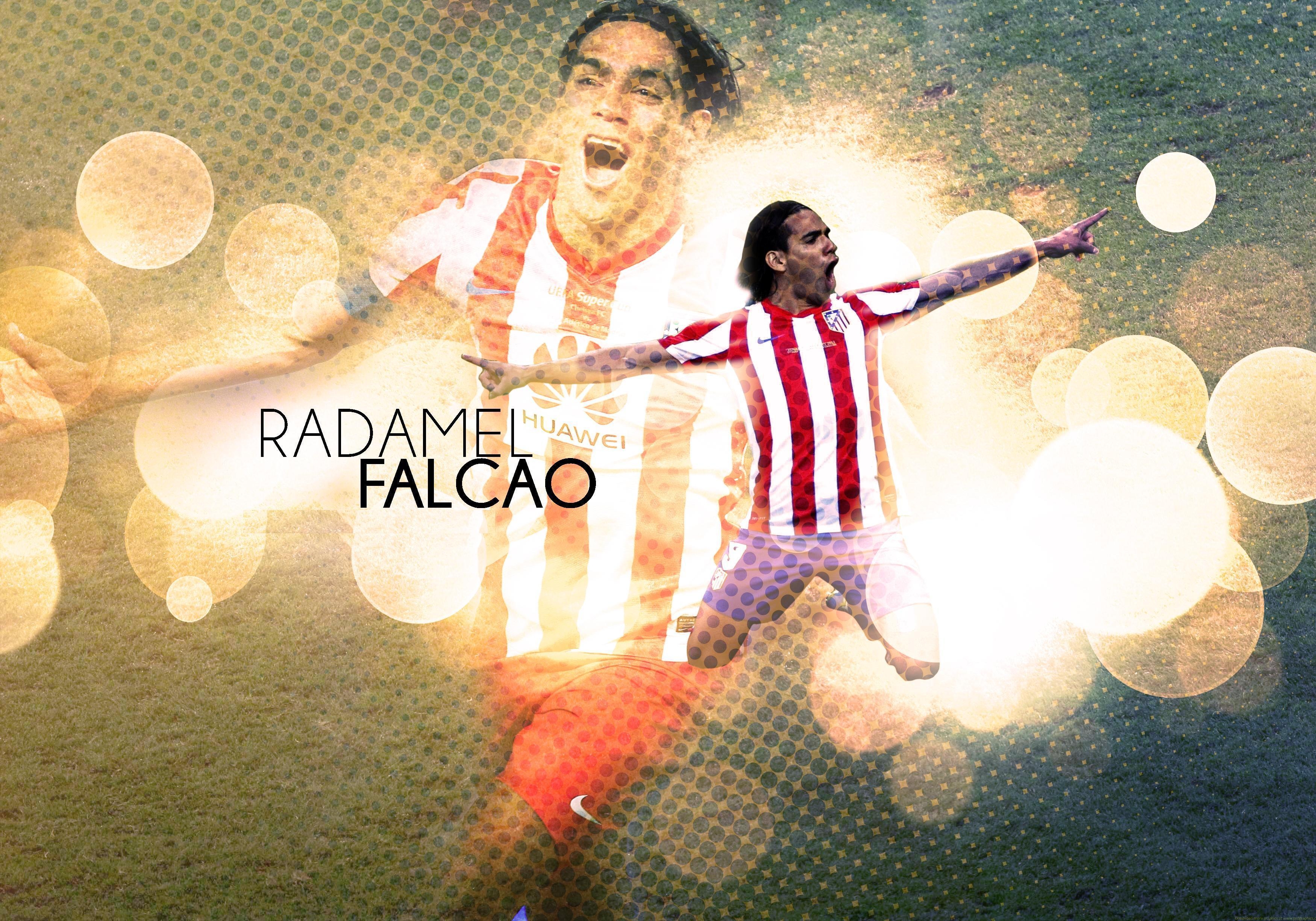 3500x2450 HD Radamel Falcao Art Wallpaper1, Desktop