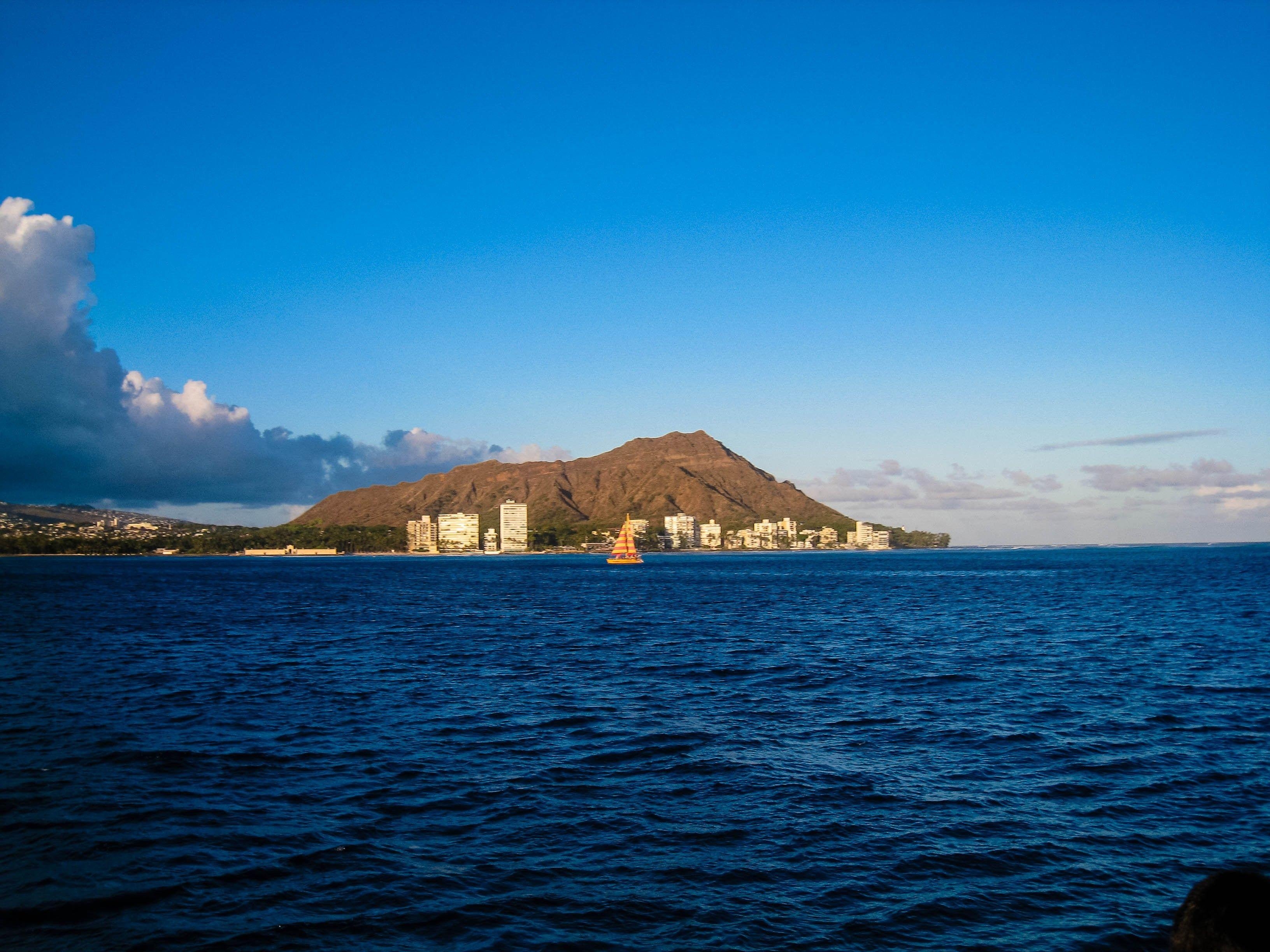 3270x2450 Beaches: Honolulu Hawaii Waikiki Head Diamond Beach Wallpaper, Desktop