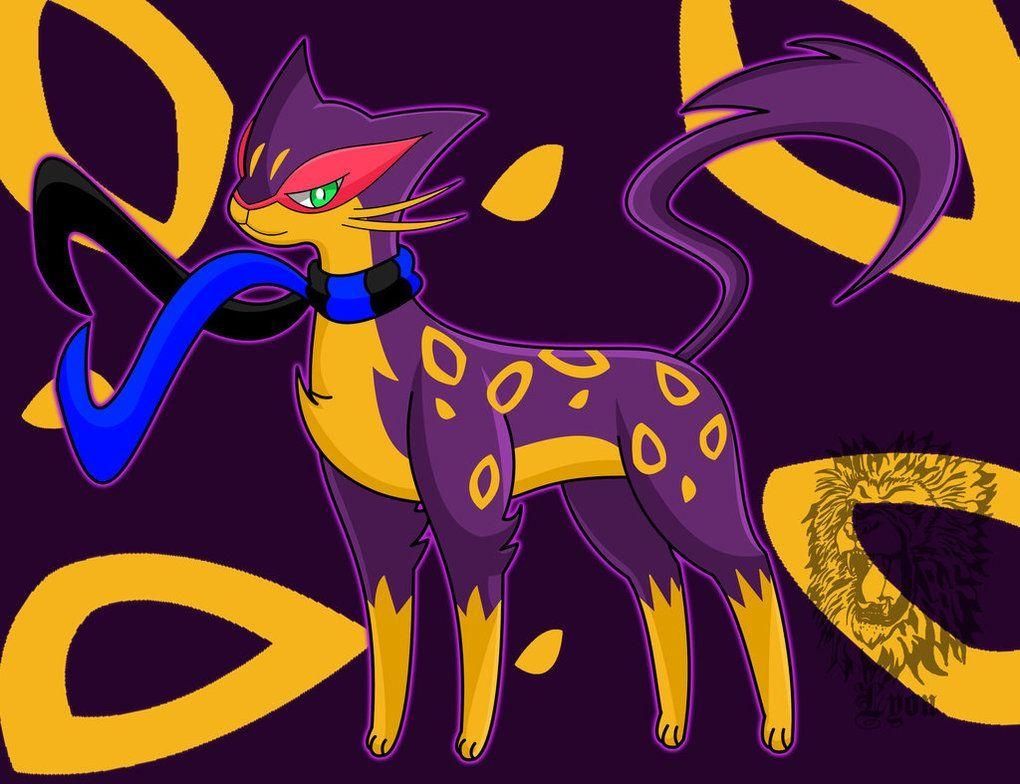 1020x790 Cutest Pokemon image liepard in a scarf HD wallpaper and background, Desktop