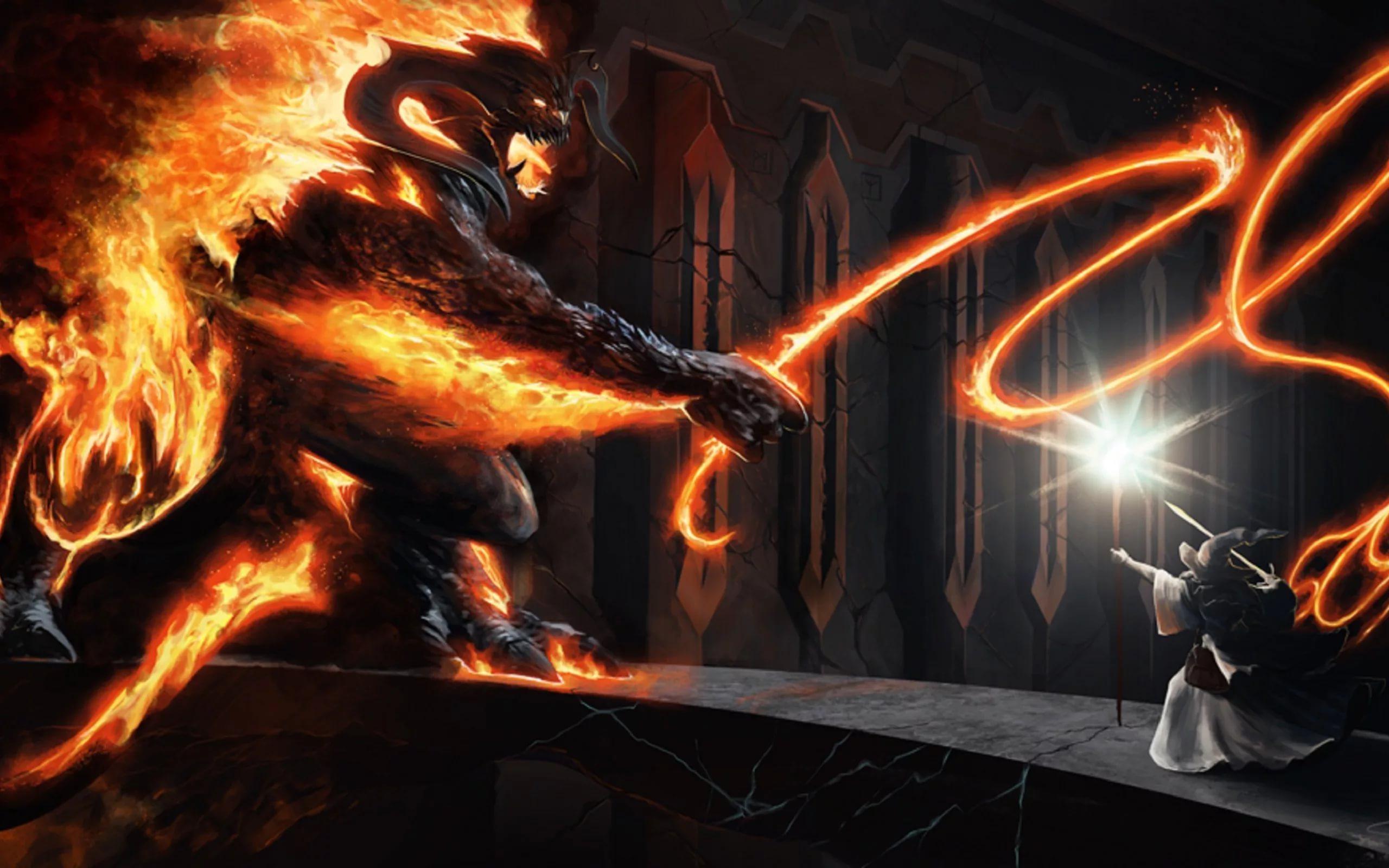 2560x1600 Balrog 4k Balrog Background Balrog Desktop Lord Of, Desktop