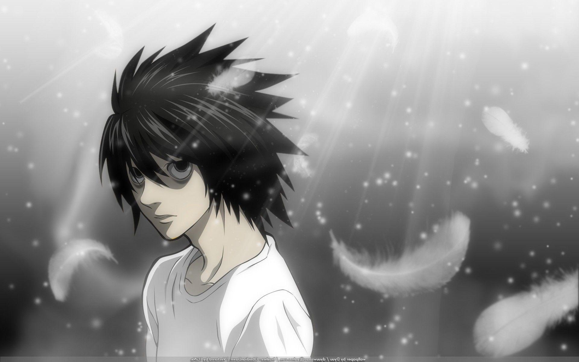 1920x1200 anime, Death Note, Lawliet L, Anime Boys Wallpaper HD / Desktop, Desktop