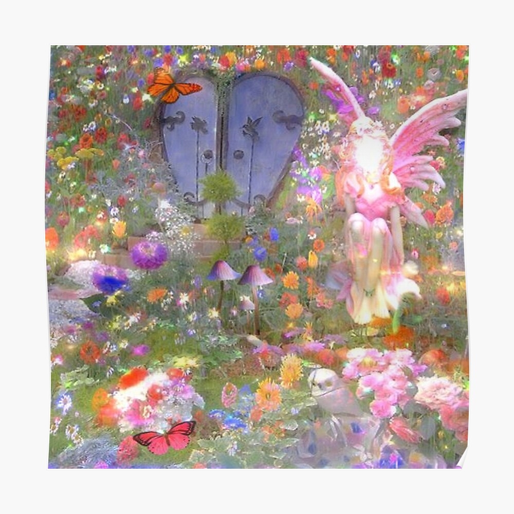 1000x1000 y2k fairy aesthetic Sticker, Phone