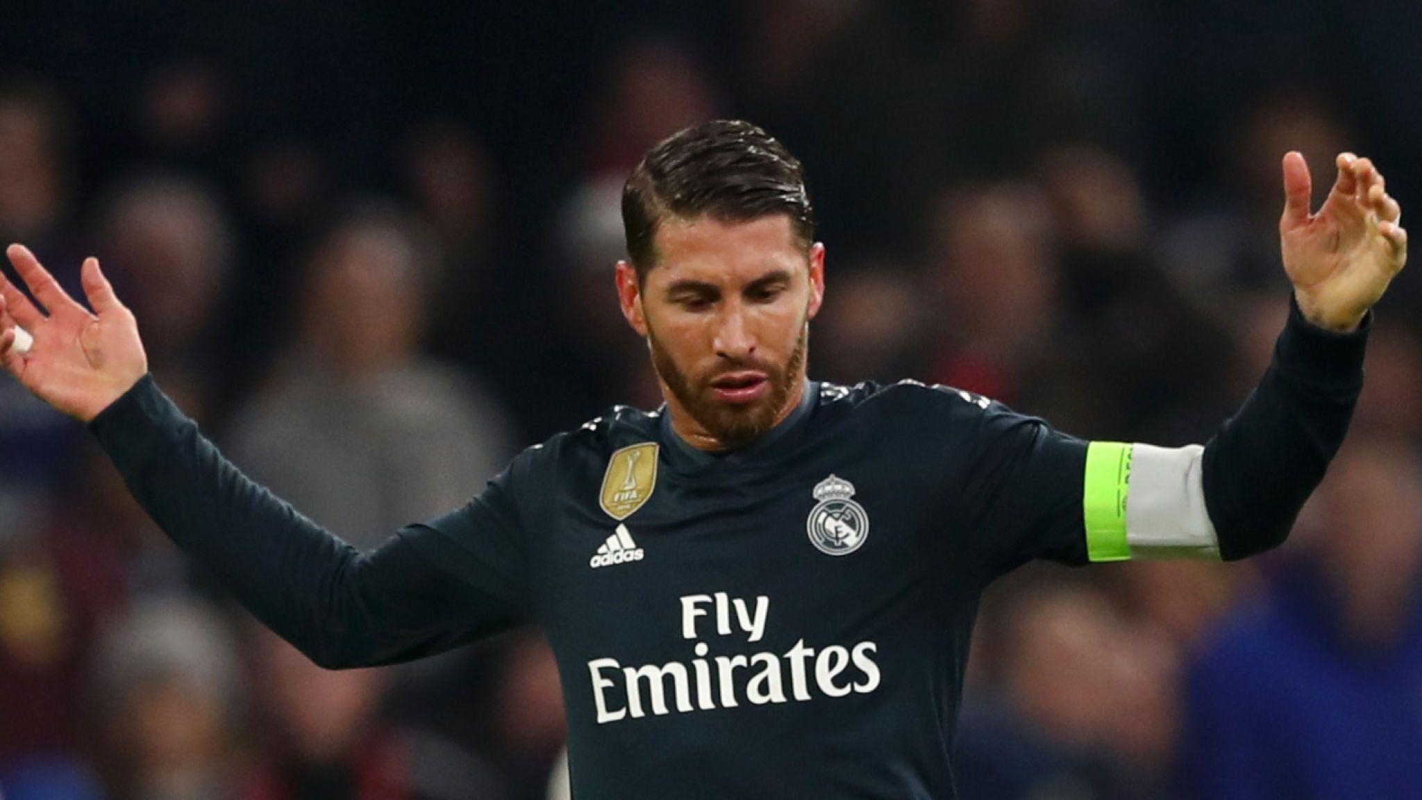 2050x1160 Real Madrid captain Sergio Ramos banned for two European matches, Desktop