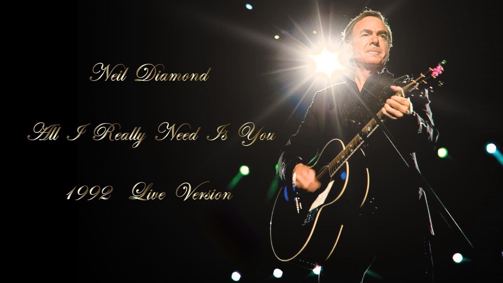 1920x1080 Neil Diamond I Really Need Is You ( Live Version), Desktop