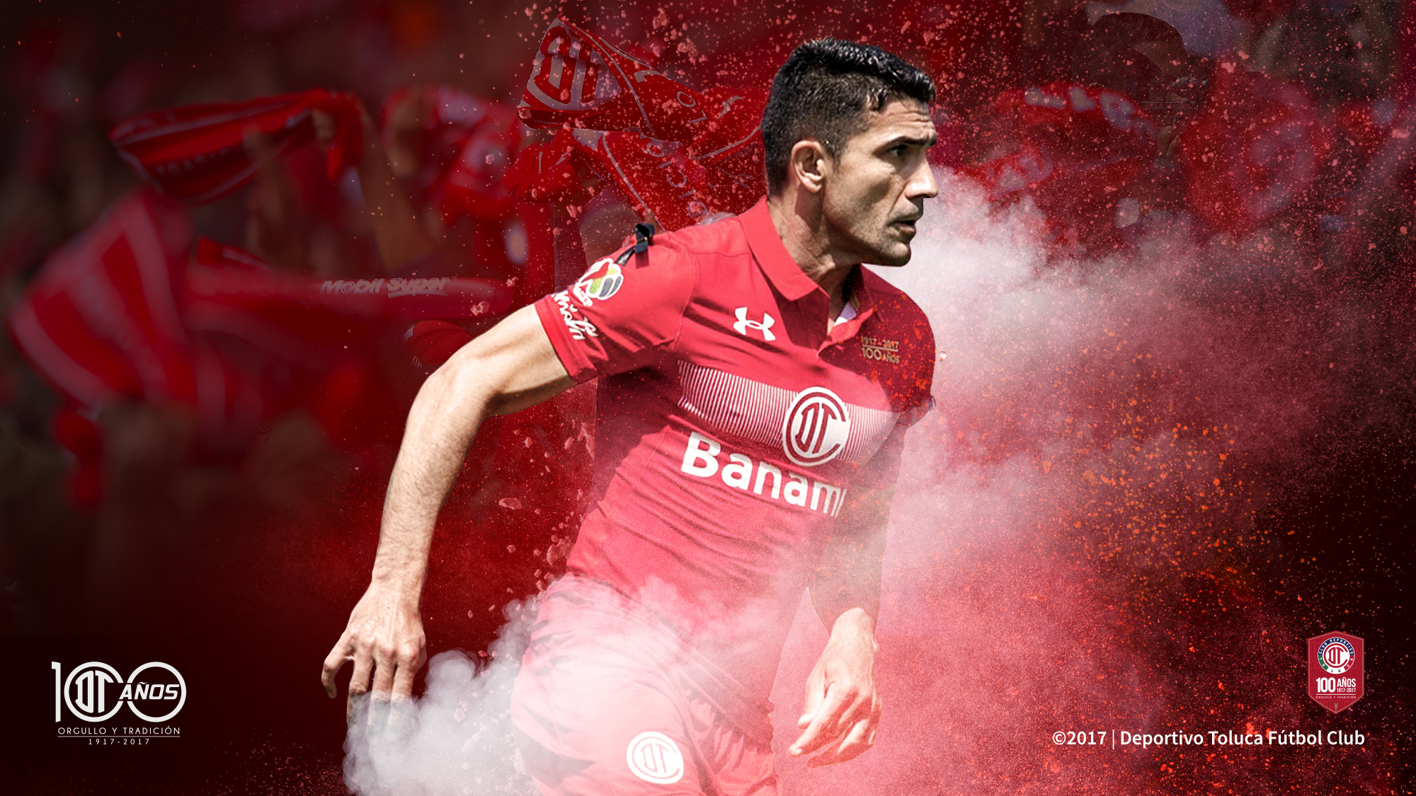 2000x1130 Wallpaper Toluca F.C, Desktop