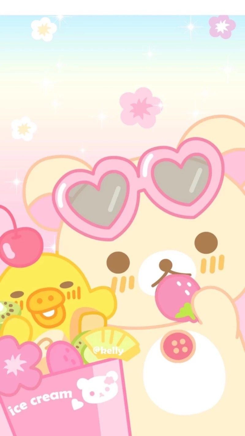 800x1430 Rilakkuma. Rilakkuma wallpaper, Kawaii, Phone