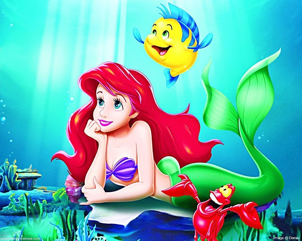 1280x1030 Walt Disney Wallpaper Little Mermaid Disney, Desktop