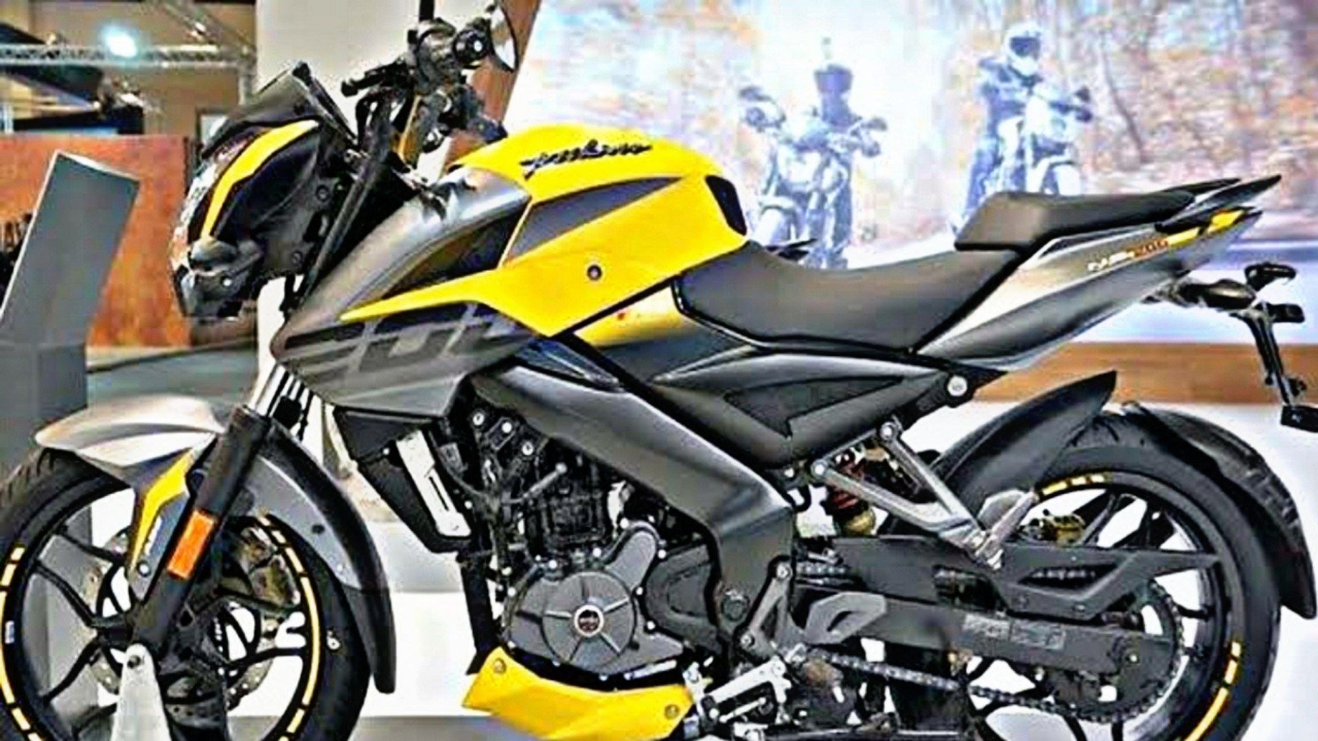 1920x1080 New 2019 Bajaj Pulsar NS200 Launched In Yellow Colour, Desktop