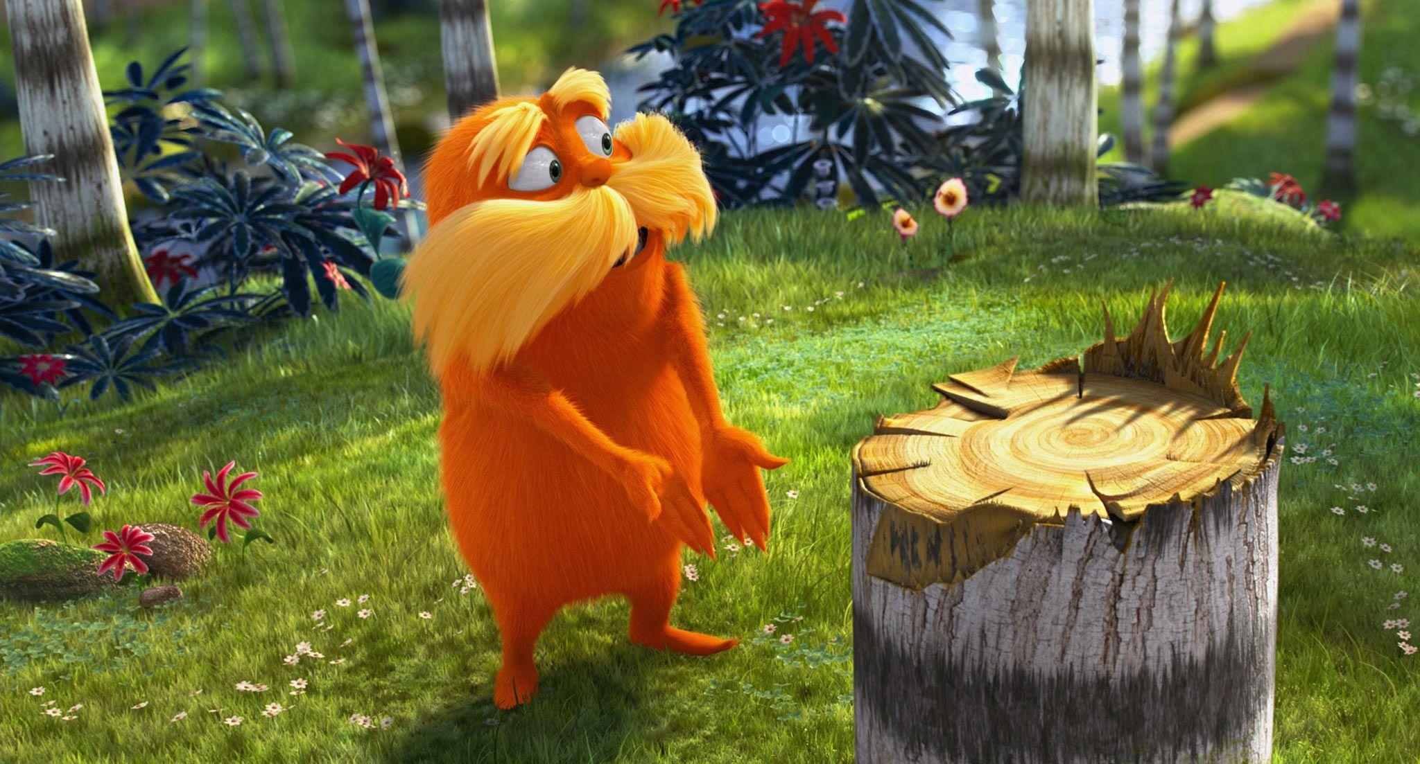 2050x1110 The Lorax from Dr. Seuss' The Lorax Movie Desktop Wallpaper, Desktop