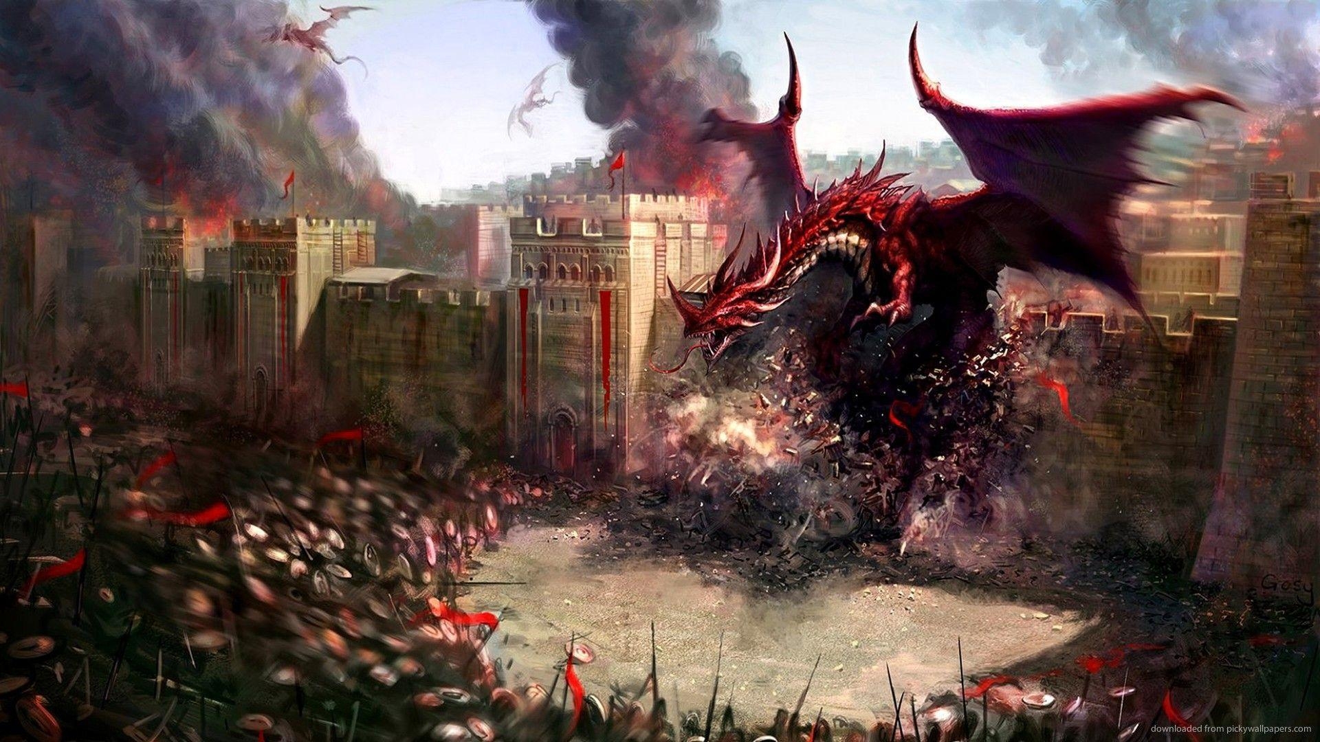 1920x1080 Download  Attack Of The Red Dragon Wallpaper, Desktop