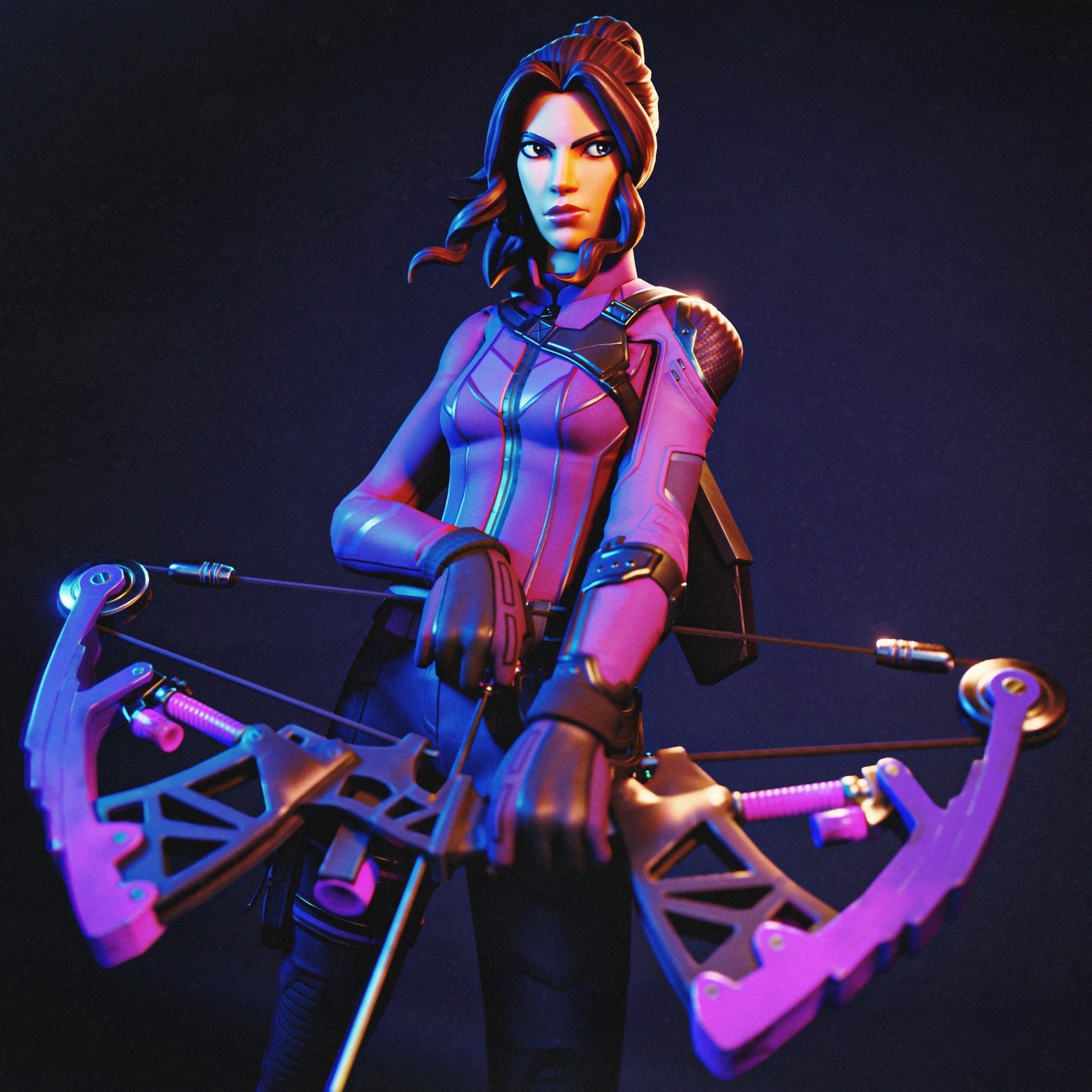 1620x1620 Kate Bishop Fortnite wallpaper, Phone