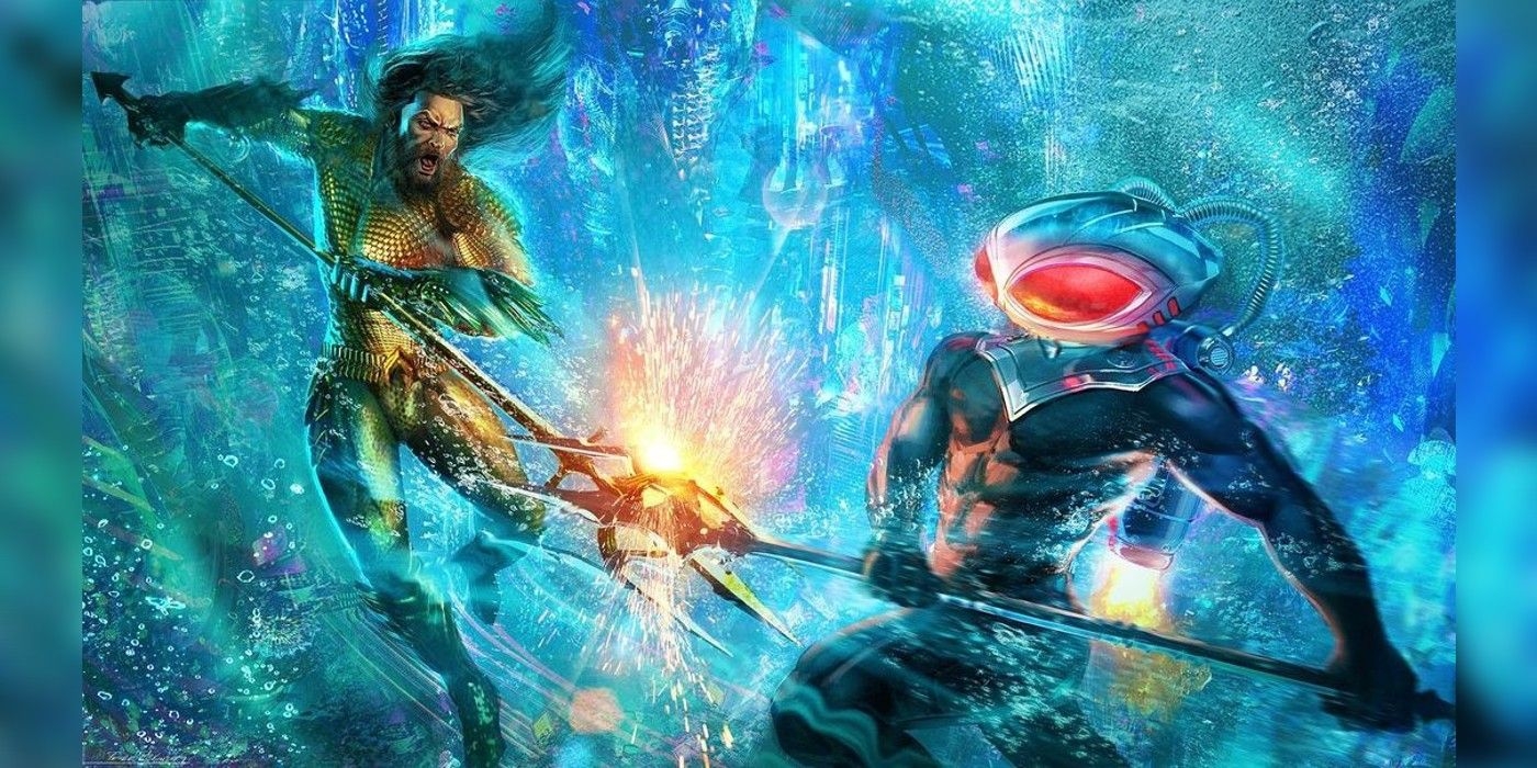 1400x700 Aquaman 2 Concept Art Reveals New DCEU Villains & Settings, Dual Screen