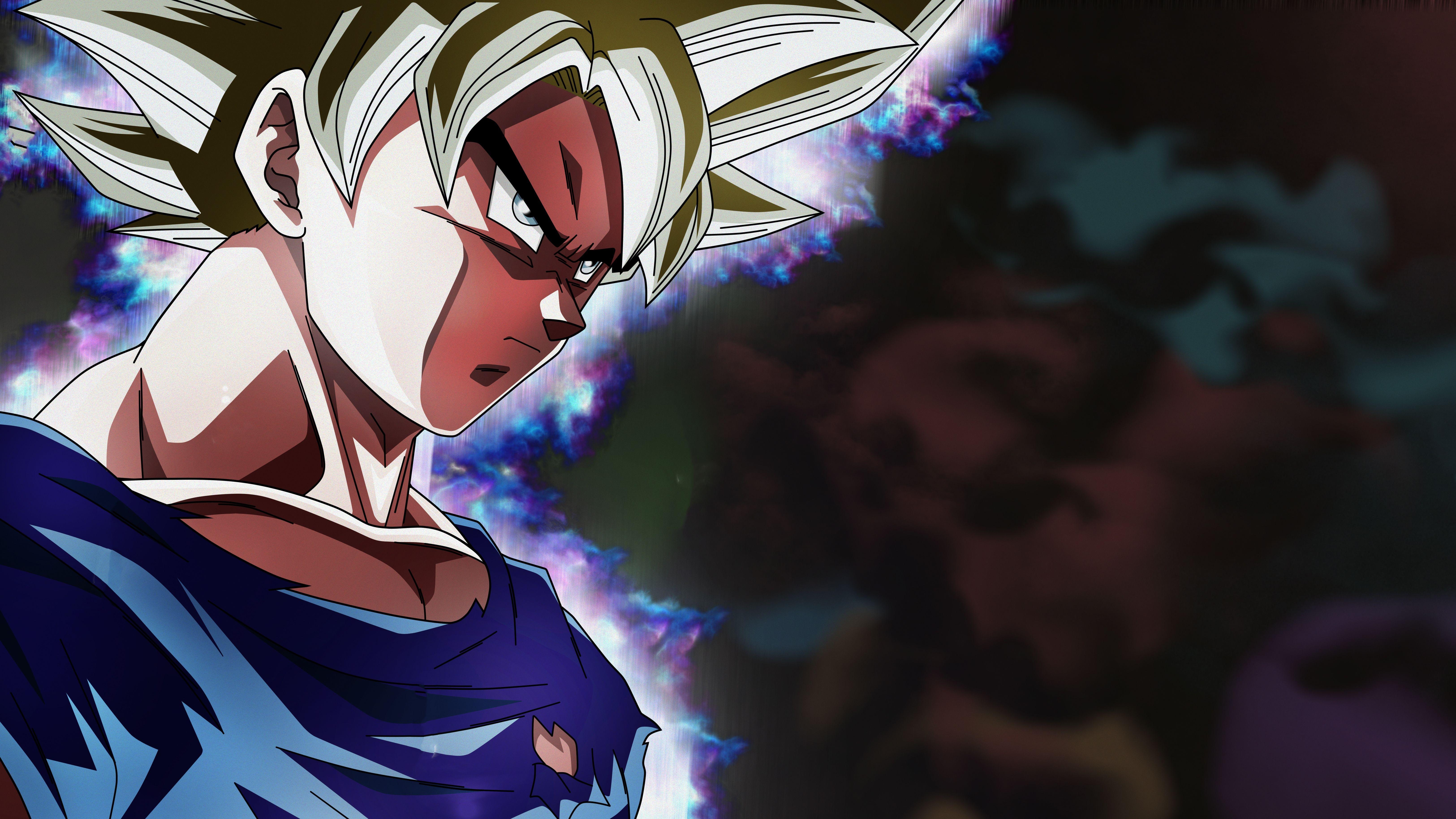 6500x3660 Angry Goku Dragon Ball Super Wallpaper, HD Anime 4K Wallpaper, Desktop