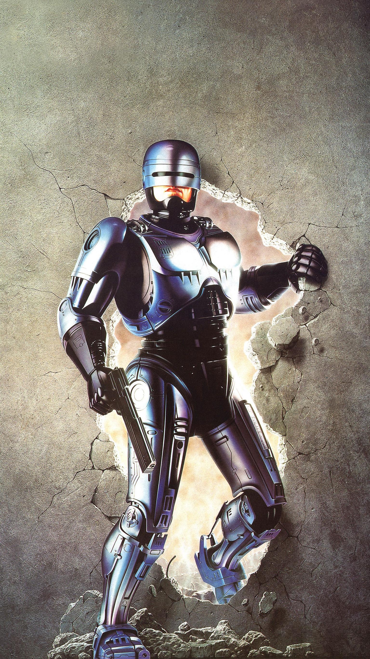 1540x2740 RoboCop 2 (1990) Phone Wallpaper, Phone