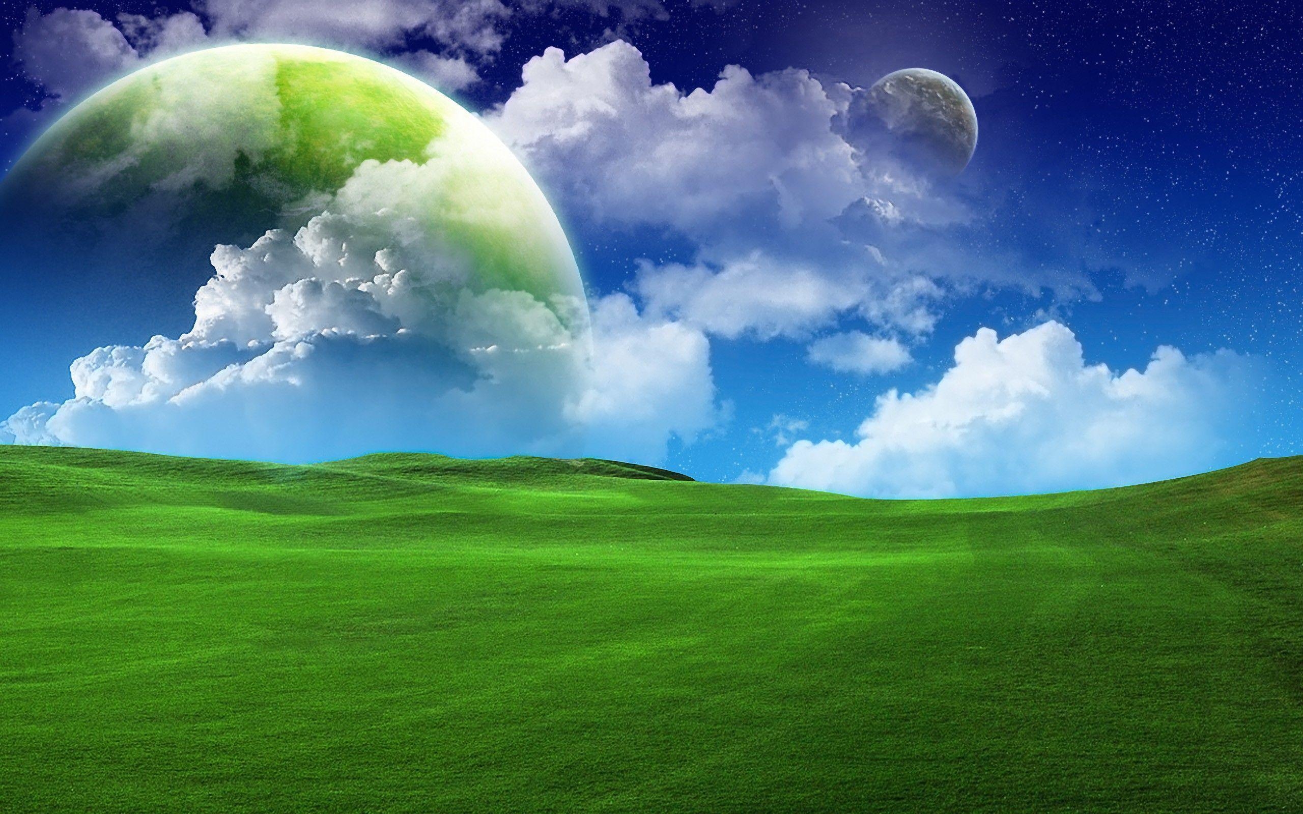 2560x1600 Download Landscapes Planets Wallpaper, Desktop