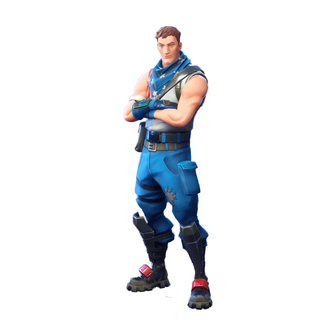 1100x1100 Uncommon Star Spangled Trooper Outfit Fortnite Cosmetic Cost 800 V, Phone