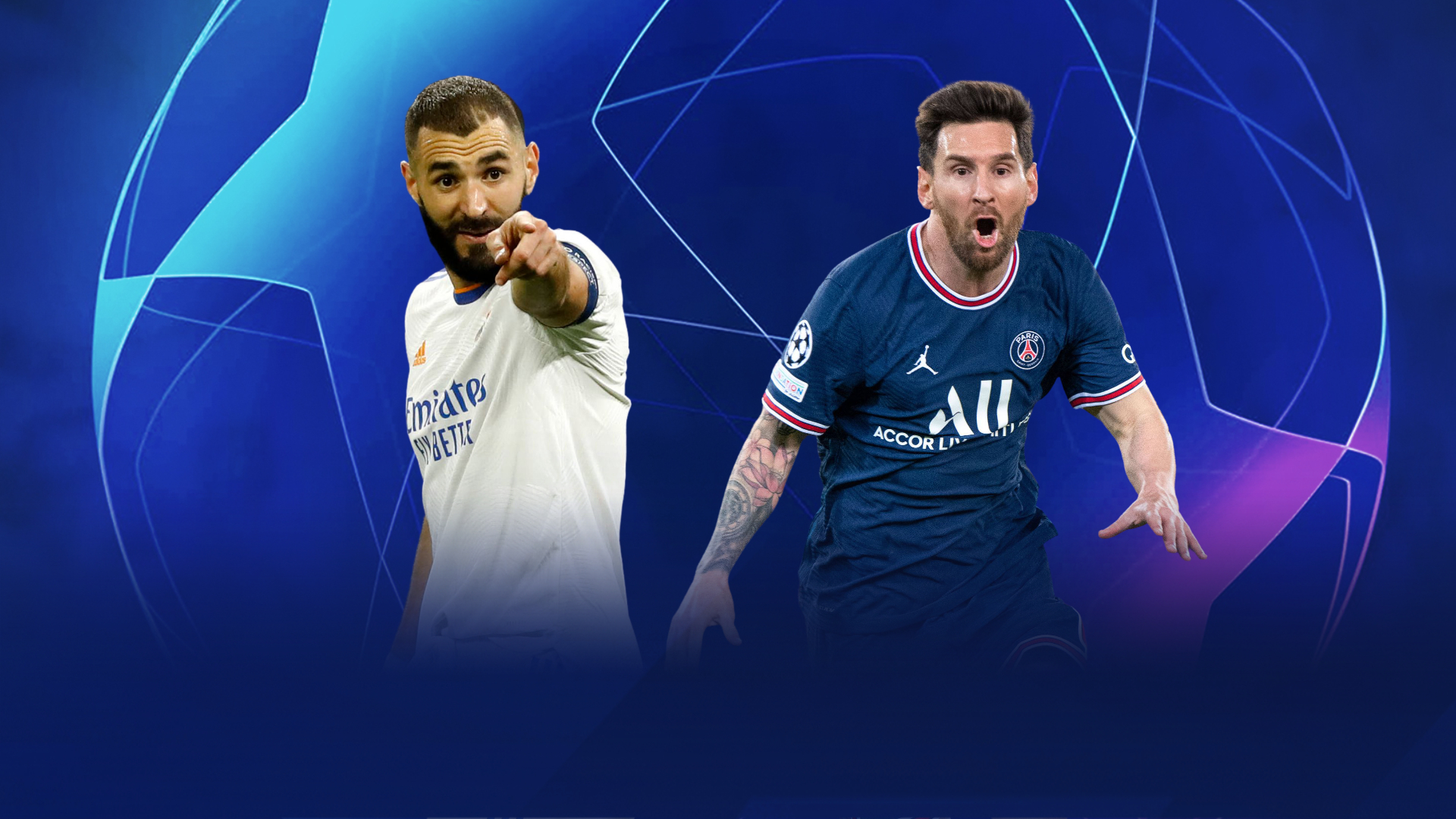 1920x1080 Benzema & Messi extend UCL record in 17 seasons in a row, Desktop