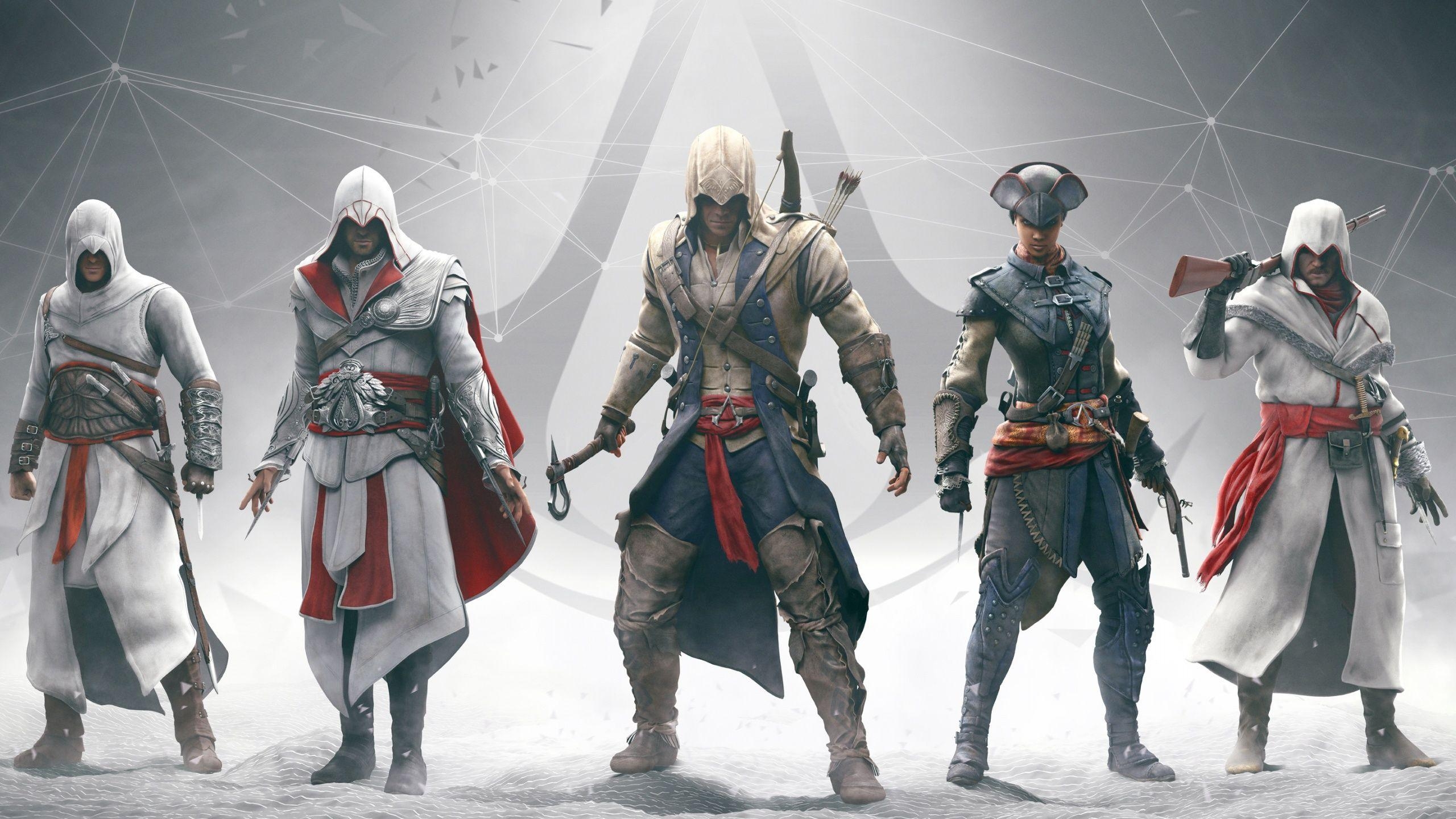 2560x1440 Assassins Creed IV Black Flag Characters Desktop Wallpaper, Desktop