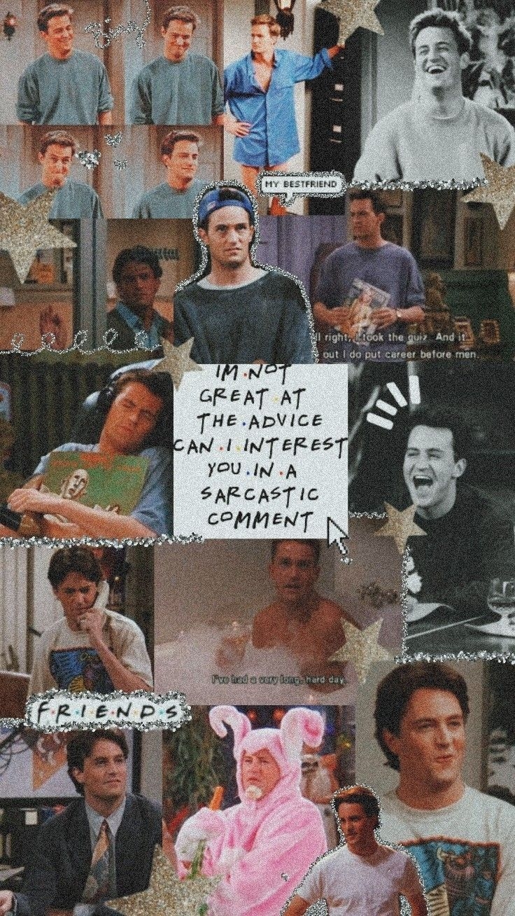 740x1310 Chandler collage. Chandler friends, Friends episodes, Friends moments, Phone