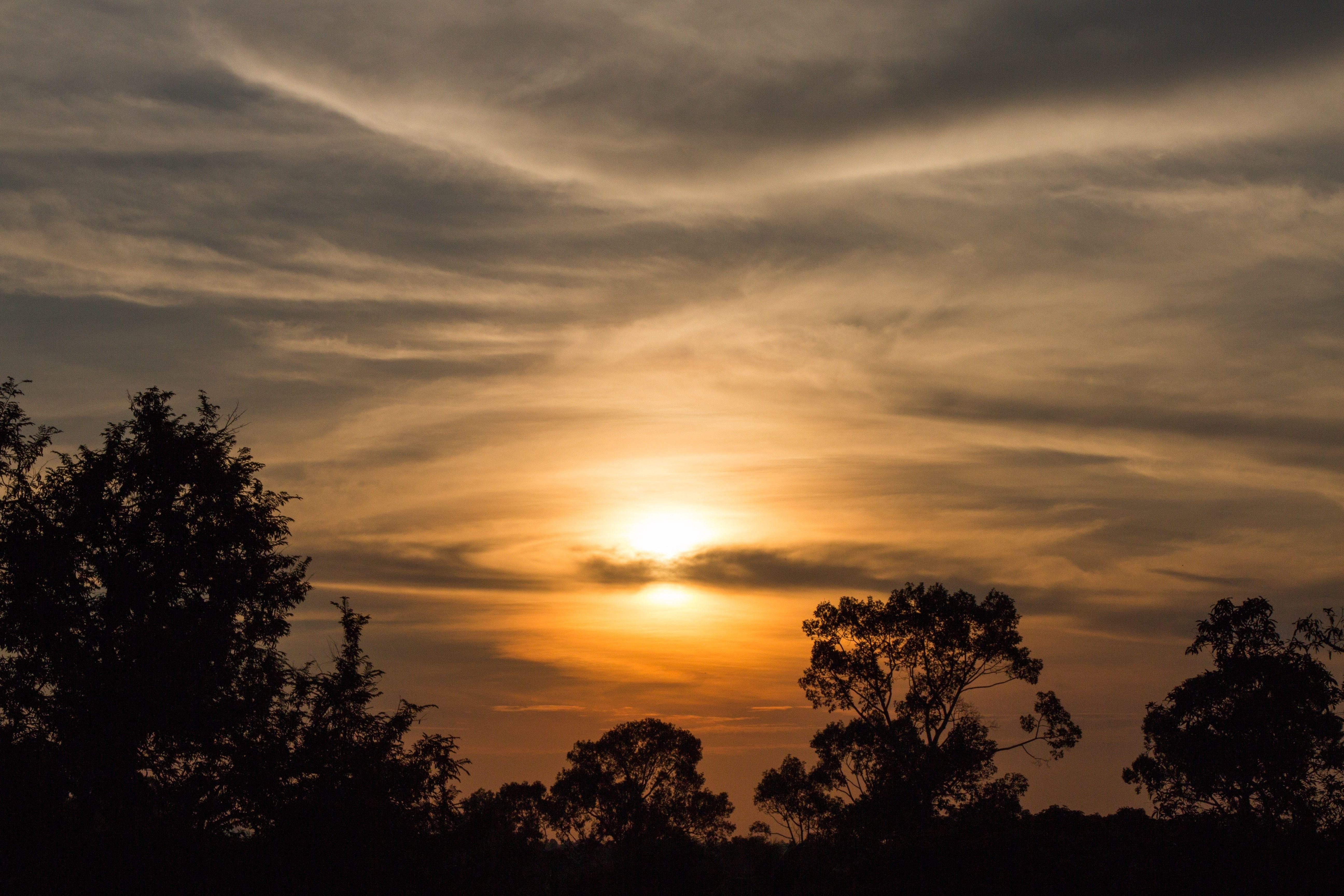 5190x3460 Cambodia, Sunset Wallpaper HD / Desktop and Mobile Background, Desktop