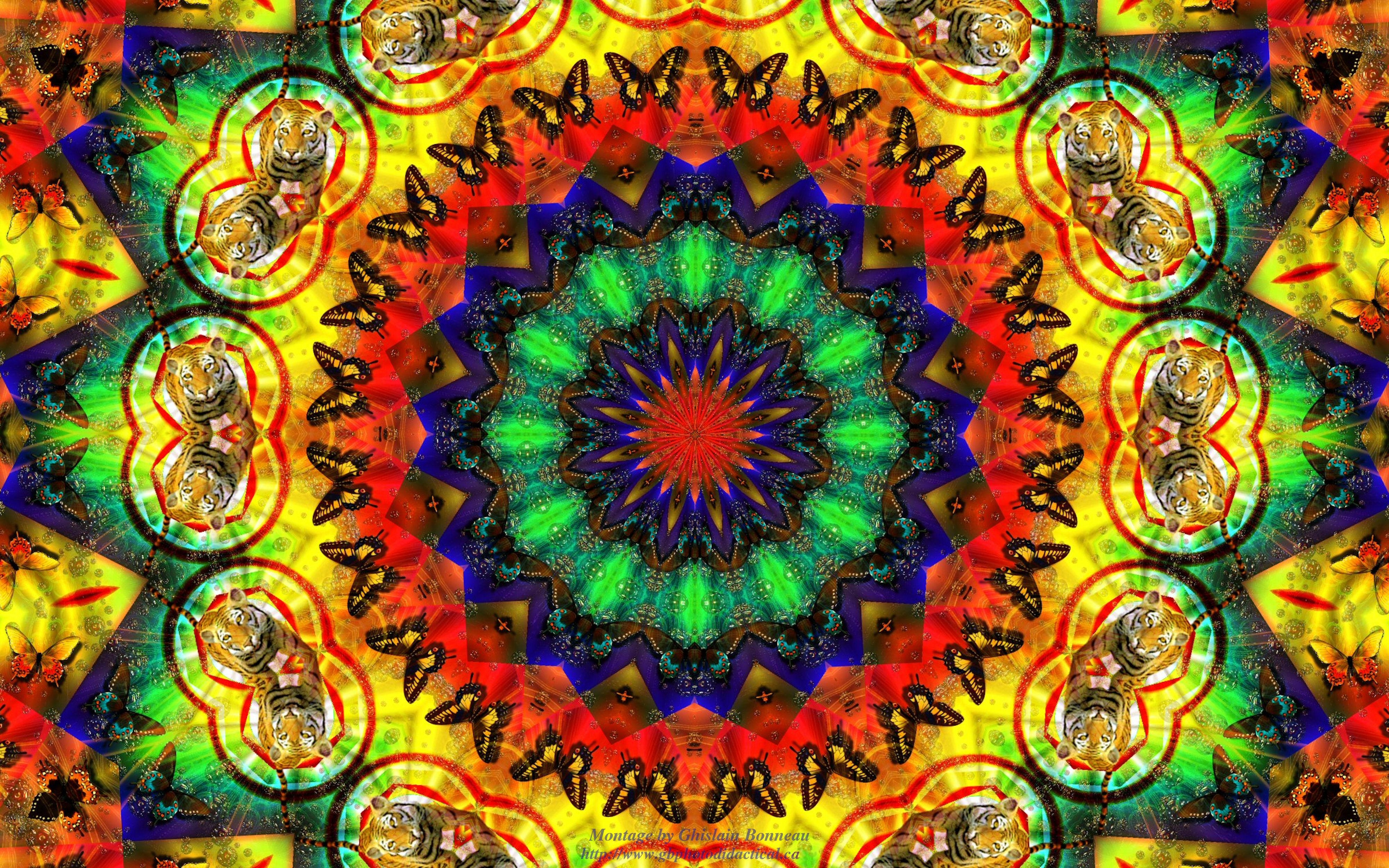 4000x2500 Kaleidoscope Wallpaper, Desktop