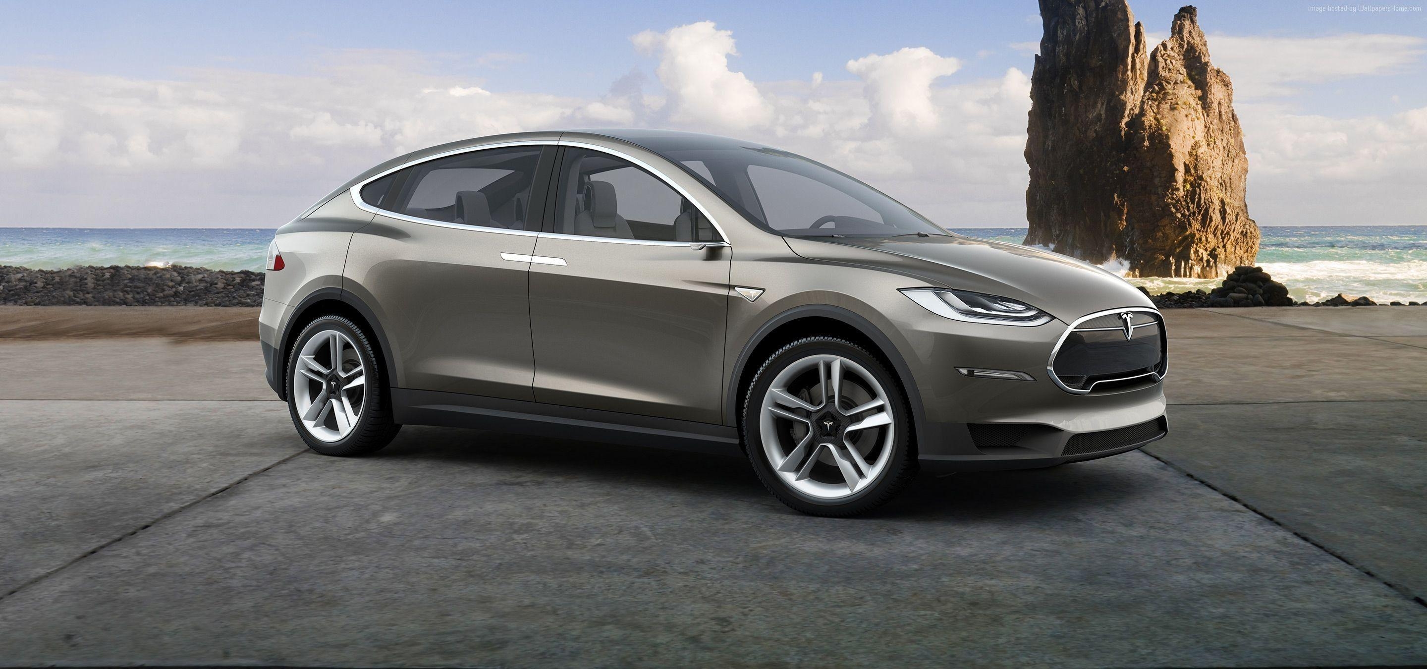 2880x1350 Wallpaper Tesla model x, electric cars, suv, Cars & Bikes, Dual Screen