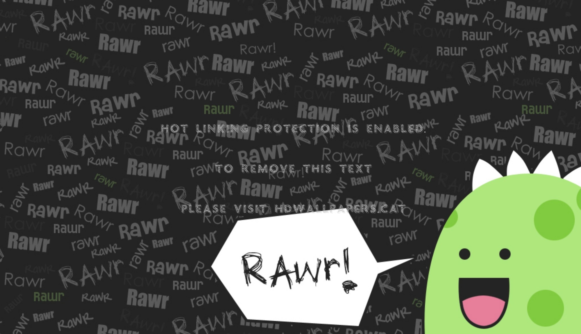 2000x1150 dinos go rawr! green scene cute emo, Desktop