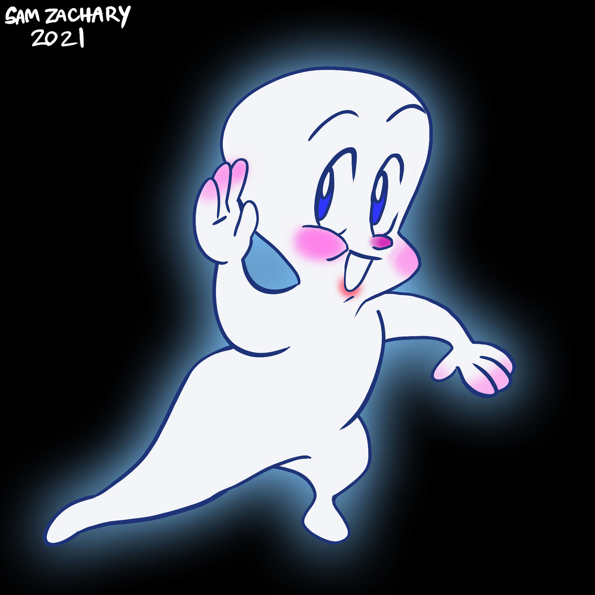 1920x1920 Casper the Friendly Ghost, Phone