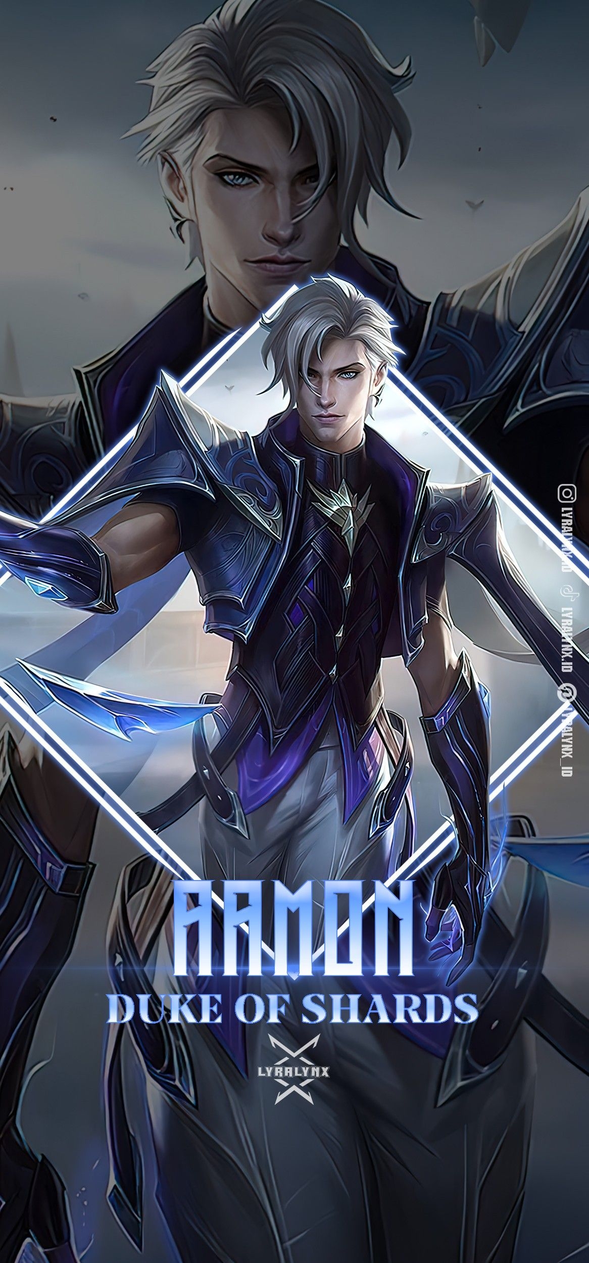 1170x2500 Aamon Duke Of Shards. Mobile legends, Mobile legend wallpaper, The legend of heroes, Phone