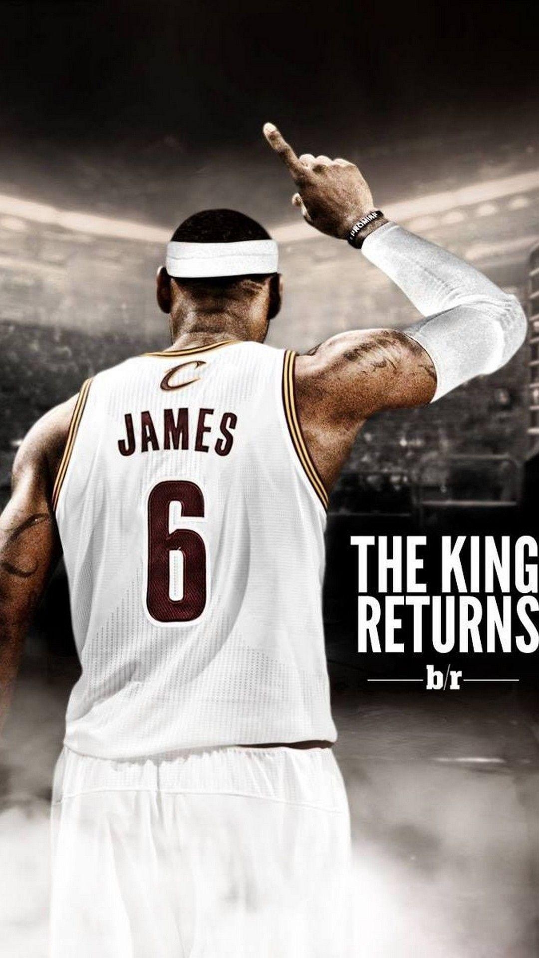 1080x1920 LeBron James iPhone Wallpaper The King Returns 3D iPhone, Phone