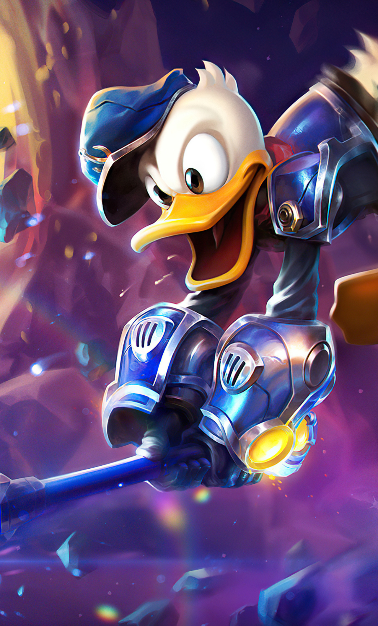 1280x2120 Donald Duck Disney, Phone