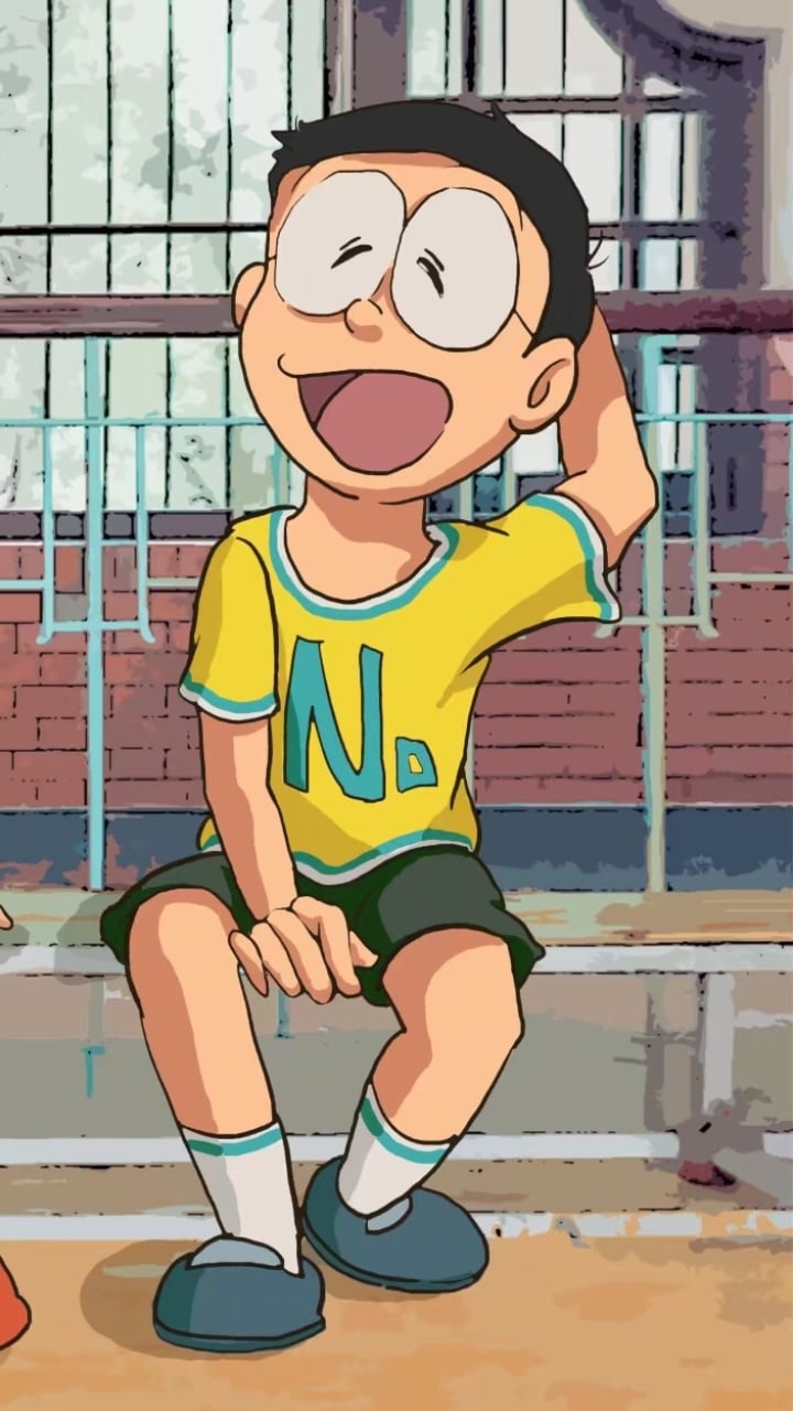 720x1280 Download Nobita Nobi wallpaper, Phone