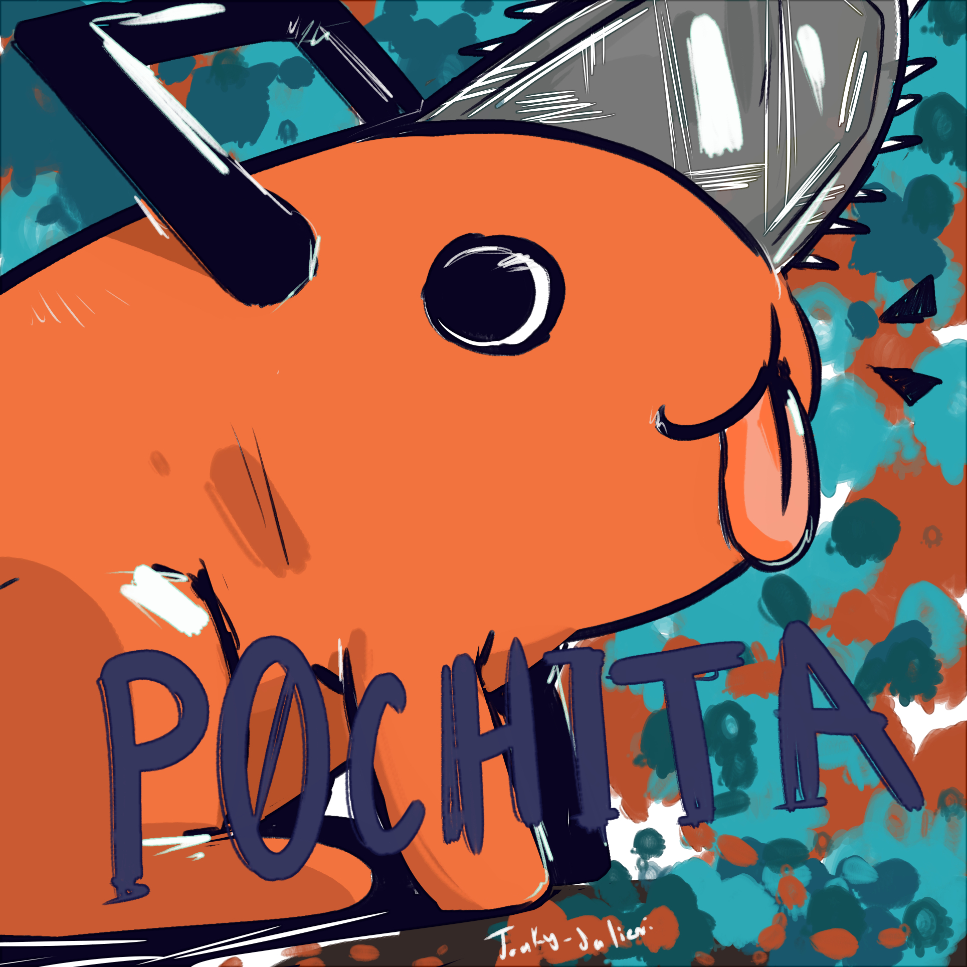 1930x1930 Pochita (CHAINSAW MAN) By Jouky Salieri On Newgrounds, Phone