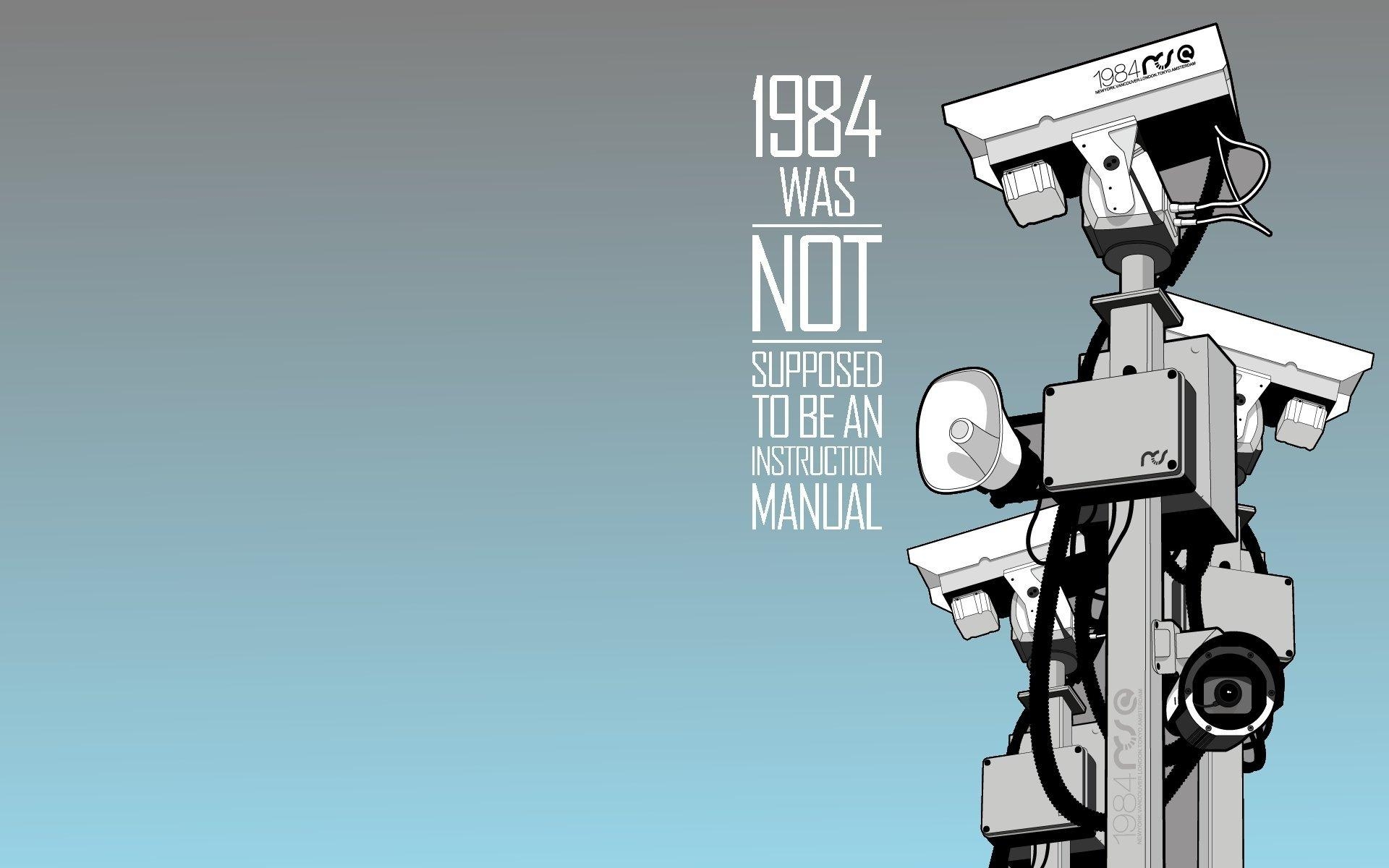 1920x1200 big brother camera 1984 HD wallpaper, Desktop