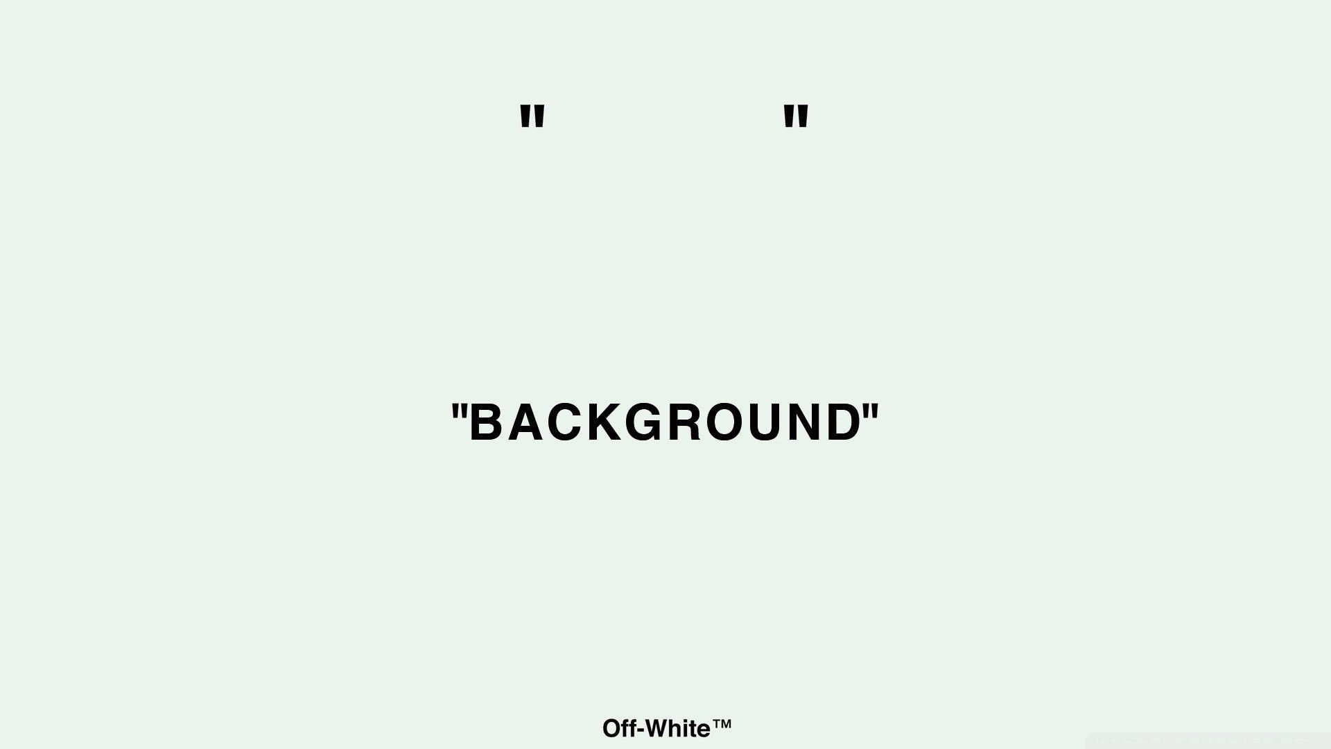 1920x1080 Off White Wallpaper. White wallpaper, Hypebeast wallpaper, Off white, Desktop