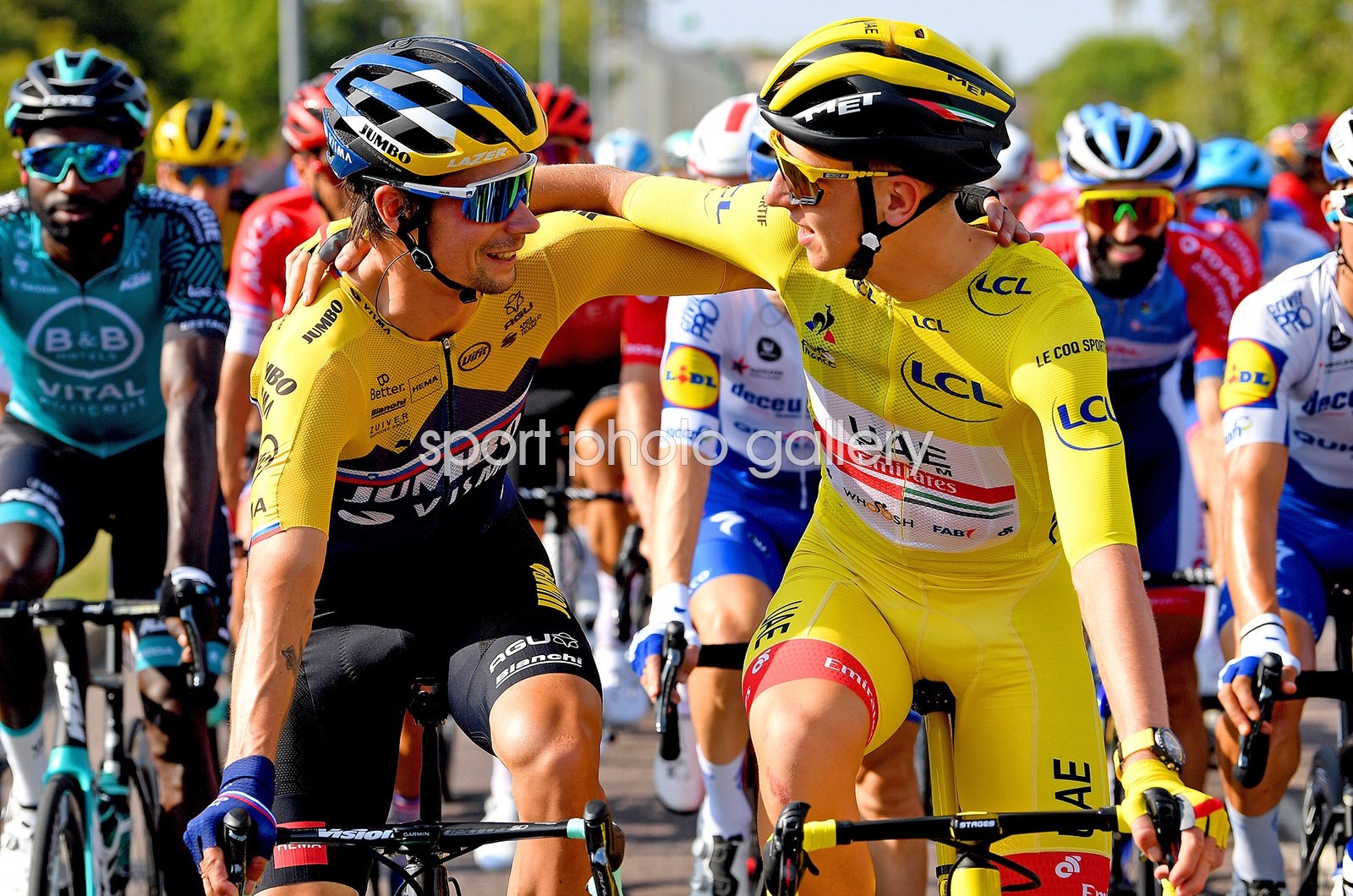 1600x1060 Tadej Pogacar & Primoz Roglic Slovenia Paris Stage Tour de France 2020 Image, Desktop