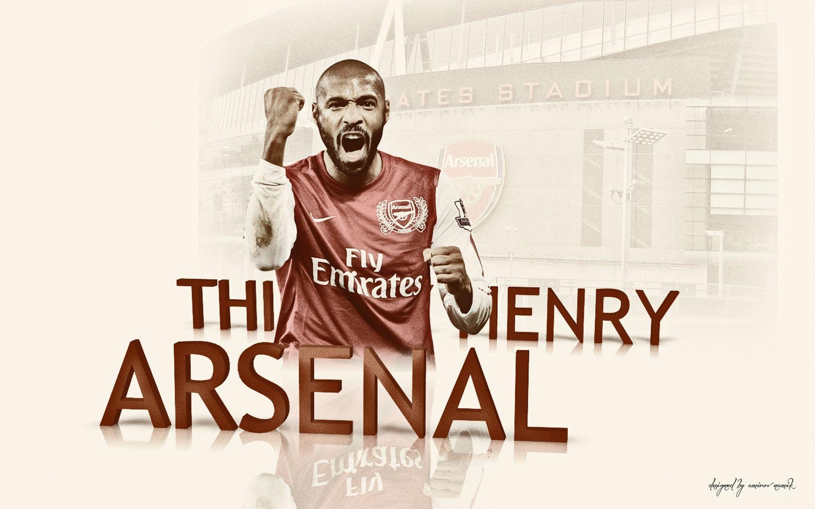 1680x1050 Thierry Henry Arsenal Wallpaper, Desktop