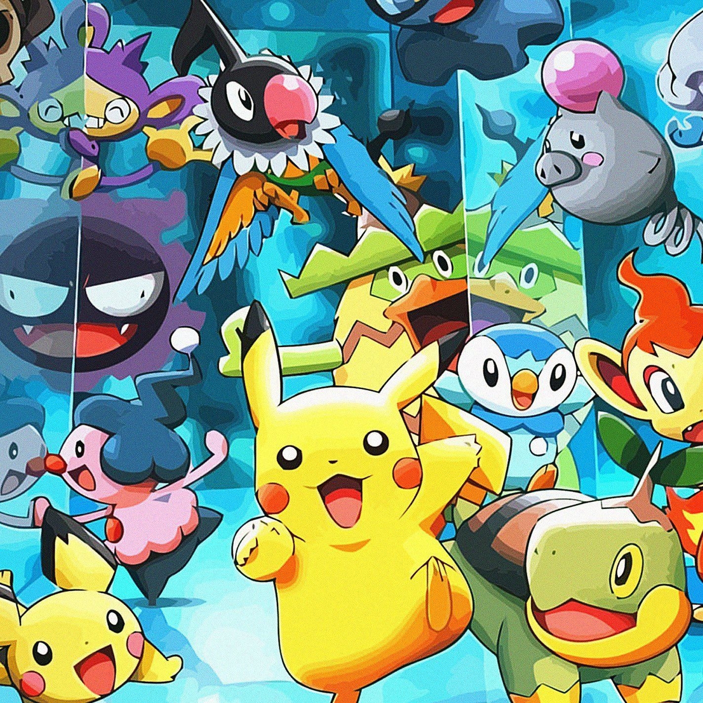 1430x1430 Pokémon iPad Wallpaper Free Pokémon iPad Background, Phone