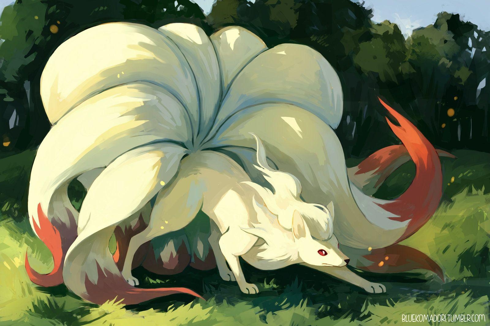 1600x1070 Ninetales, Desktop