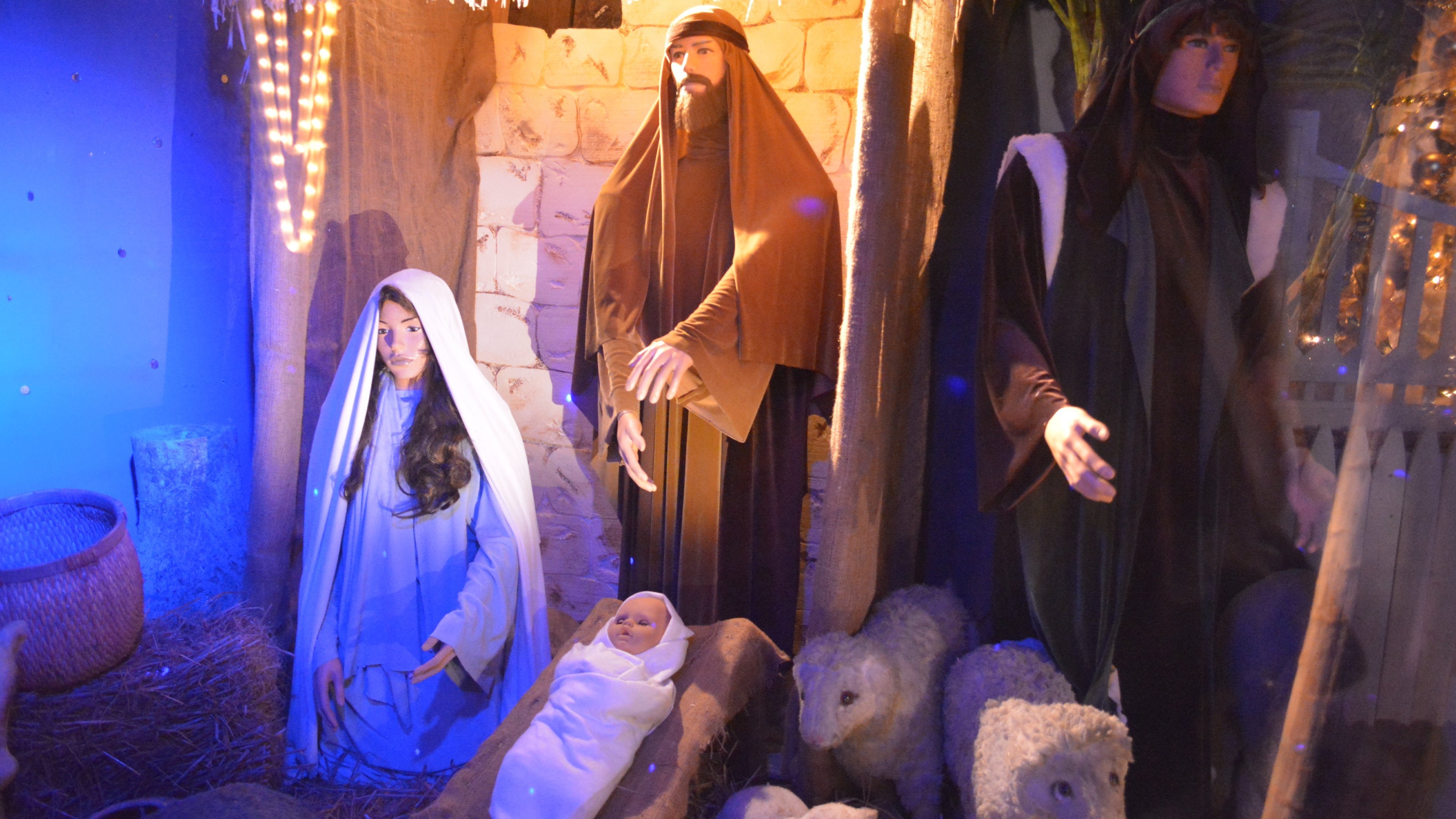 3840x2160 Birth of Jesus scene at every Christmas HD Wallpaper. 4K Wallpaper, Desktop