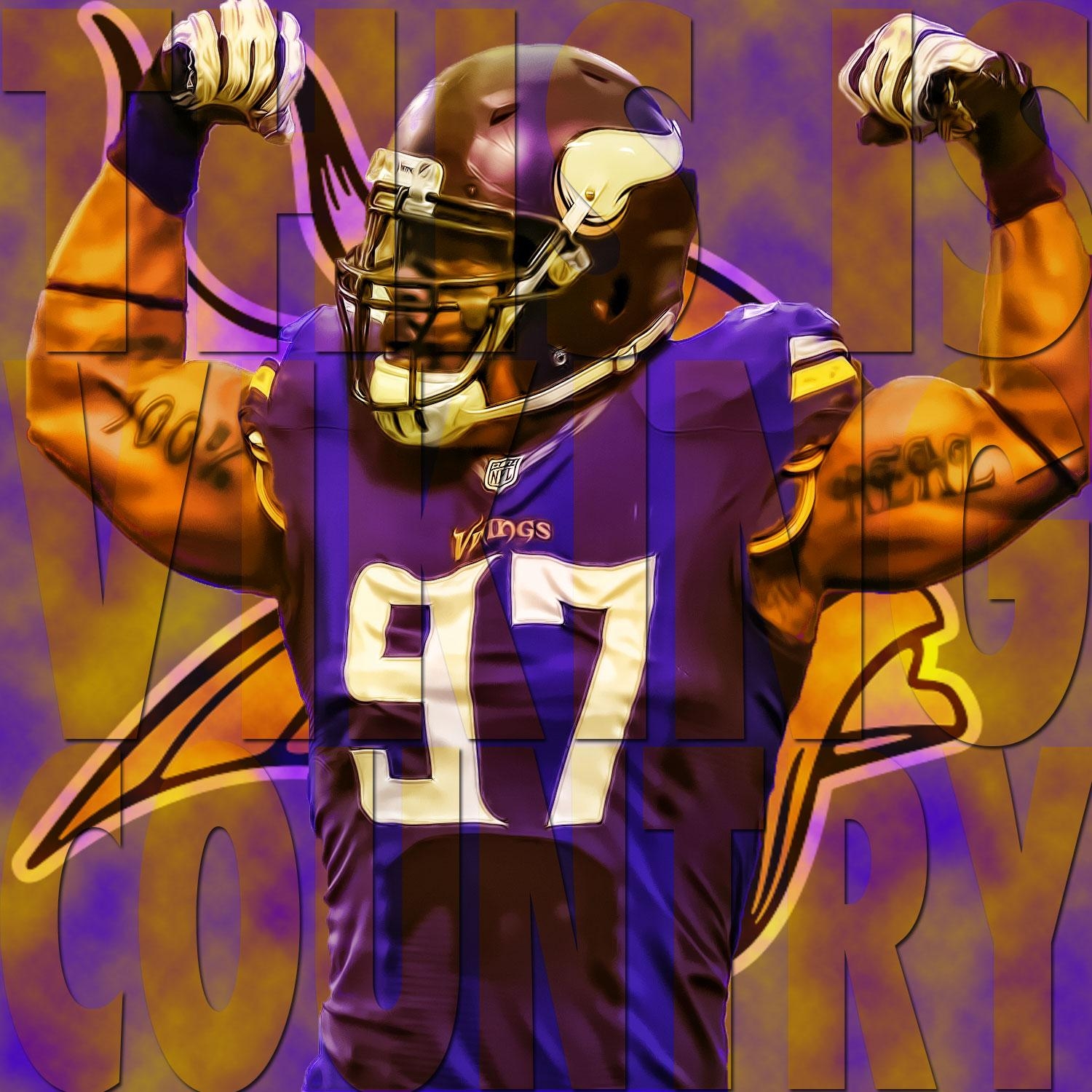 1500x1500 Everson Griffen edit! I'm trying different styles out, I hope you, Phone